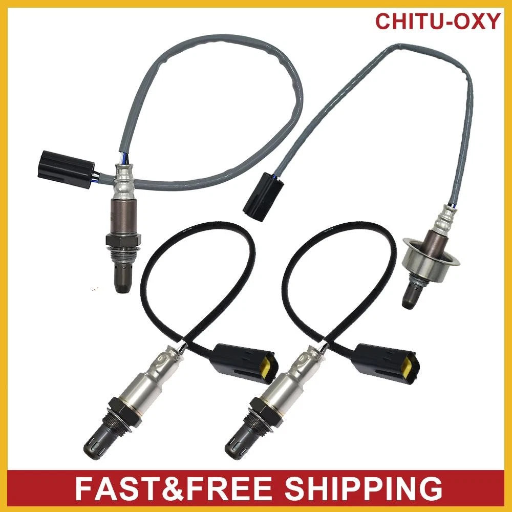 Set of 4X Upstream+Downstream Oxygen Sensor For Nissan Murano 2009-2010 3.5L V6 6B93BC-57