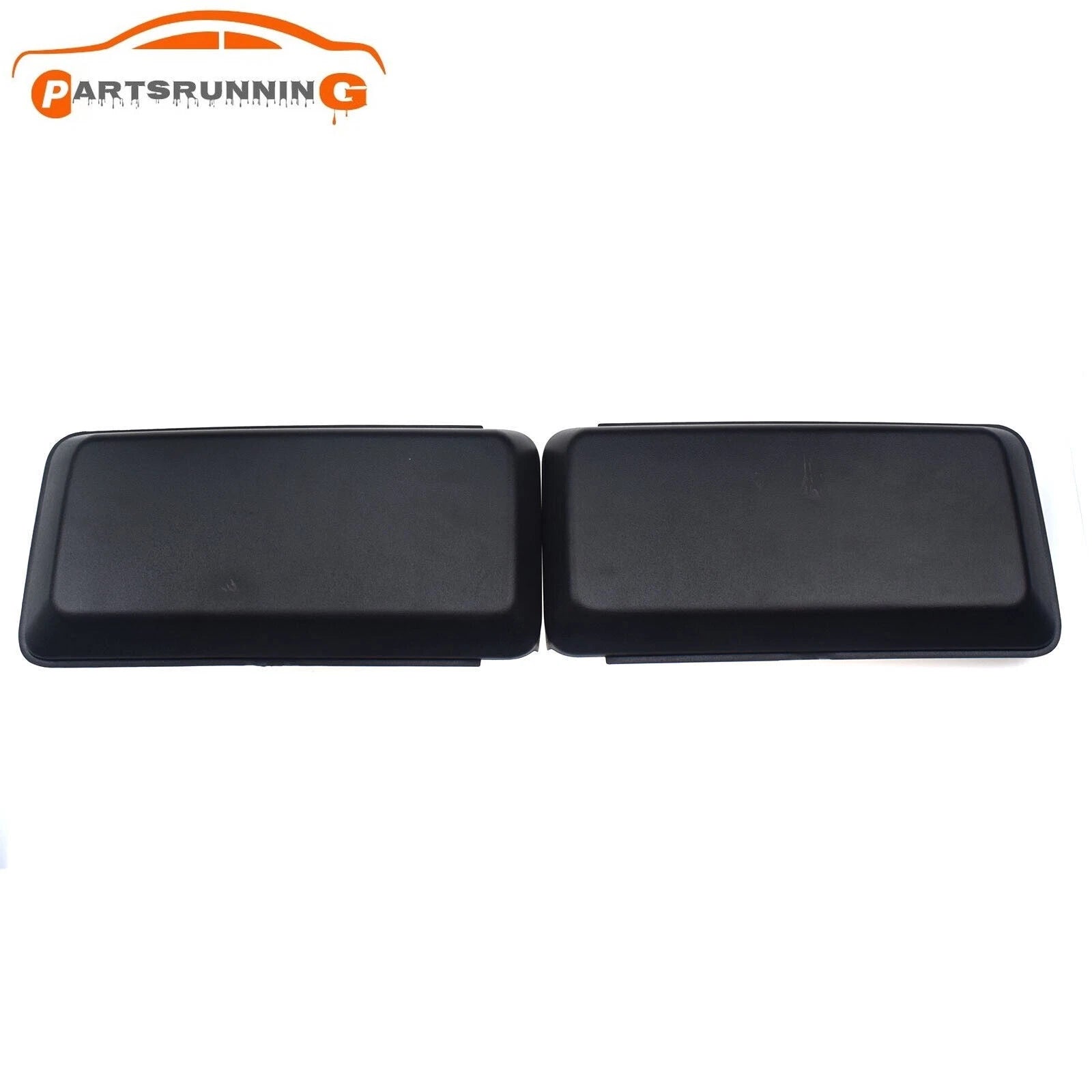 Pair Front Bumper Guards Inserts Pads End Caps Cover Trim For 2018-2020Ford F150 6B93BC-57
