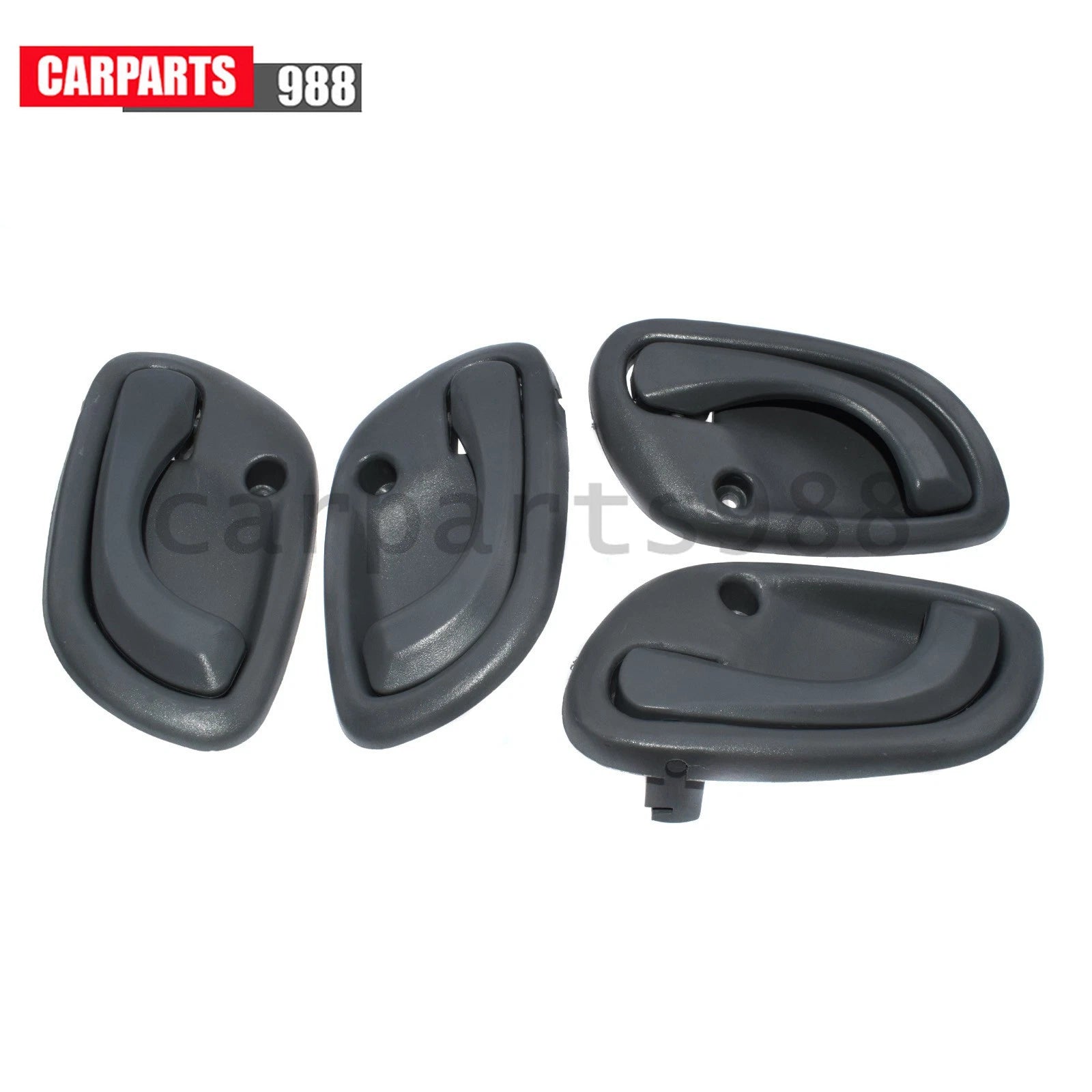 4Pcs Interior Door Handle Gray Left Right For 99-04 Suzuki Vitara Chevy Tracker 6B93BC-57