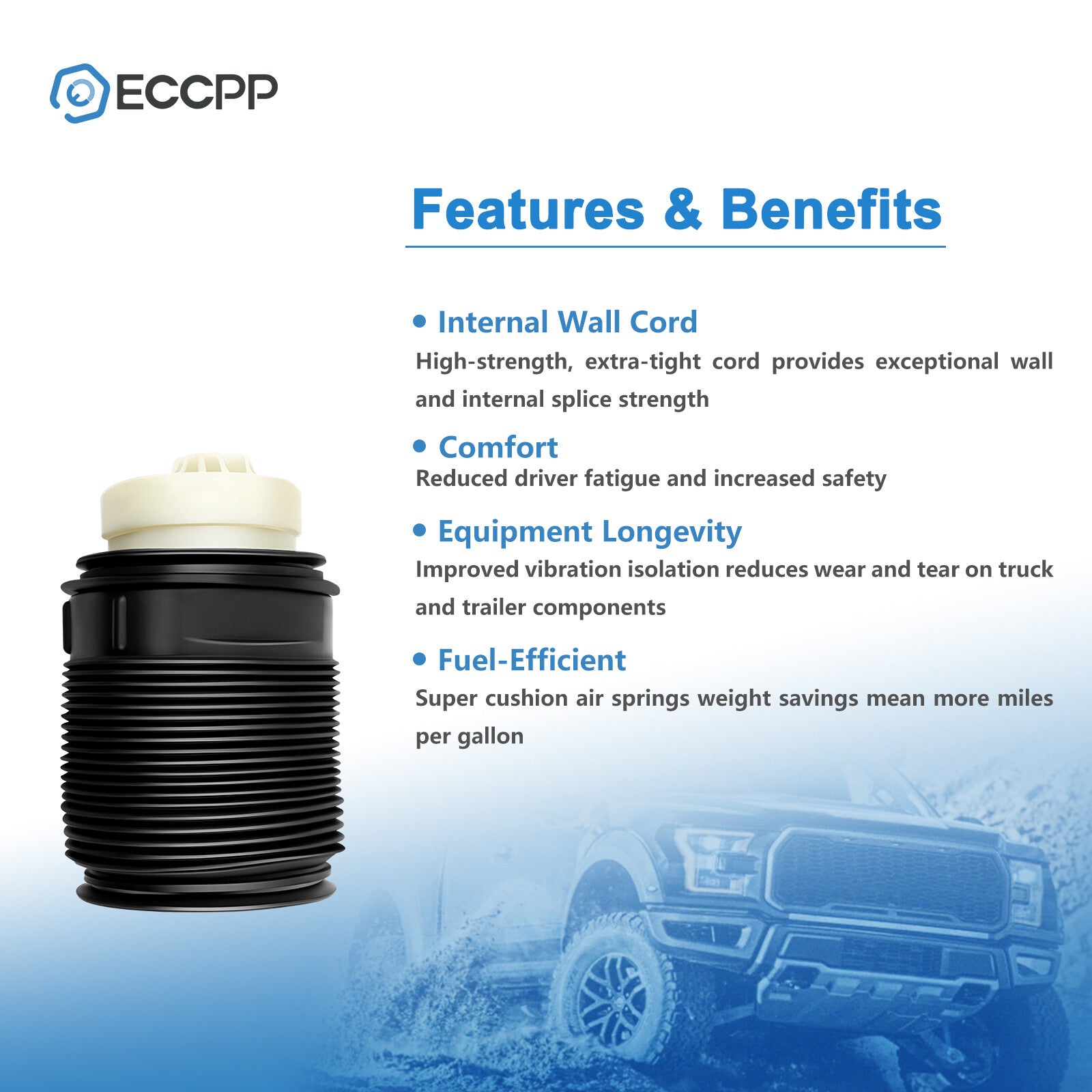 Rear Right Air Suspension Bag For Mercedes W218 CLS550 CLS63 E350 E550 E63 6B93BC-57