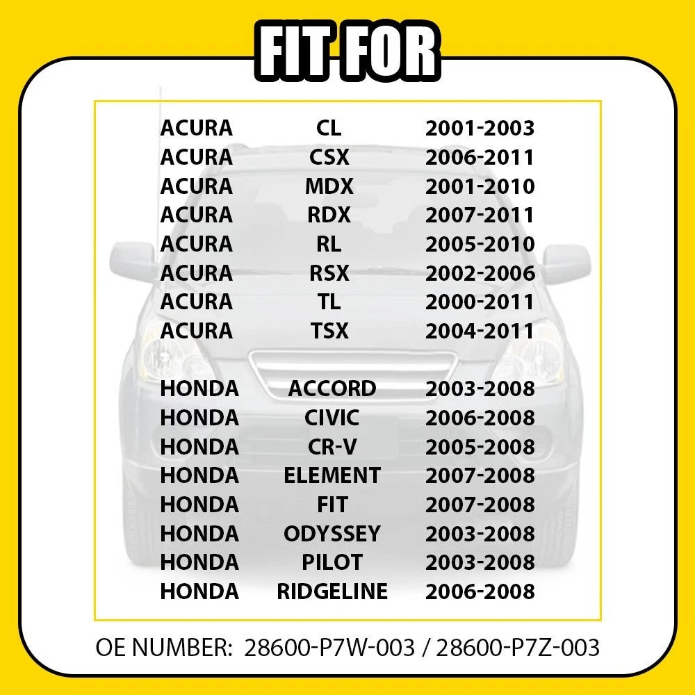 2X Transmission Pressure Switches 28600-P7W-003 For HONDA ACCORD CIVIC 2003-08 A 6B93BC-57
