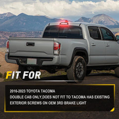 AUXITO LED Third 3RD Brake Tail Cargo Light For 2016-2023 Toyota Tacoma AUXITO
