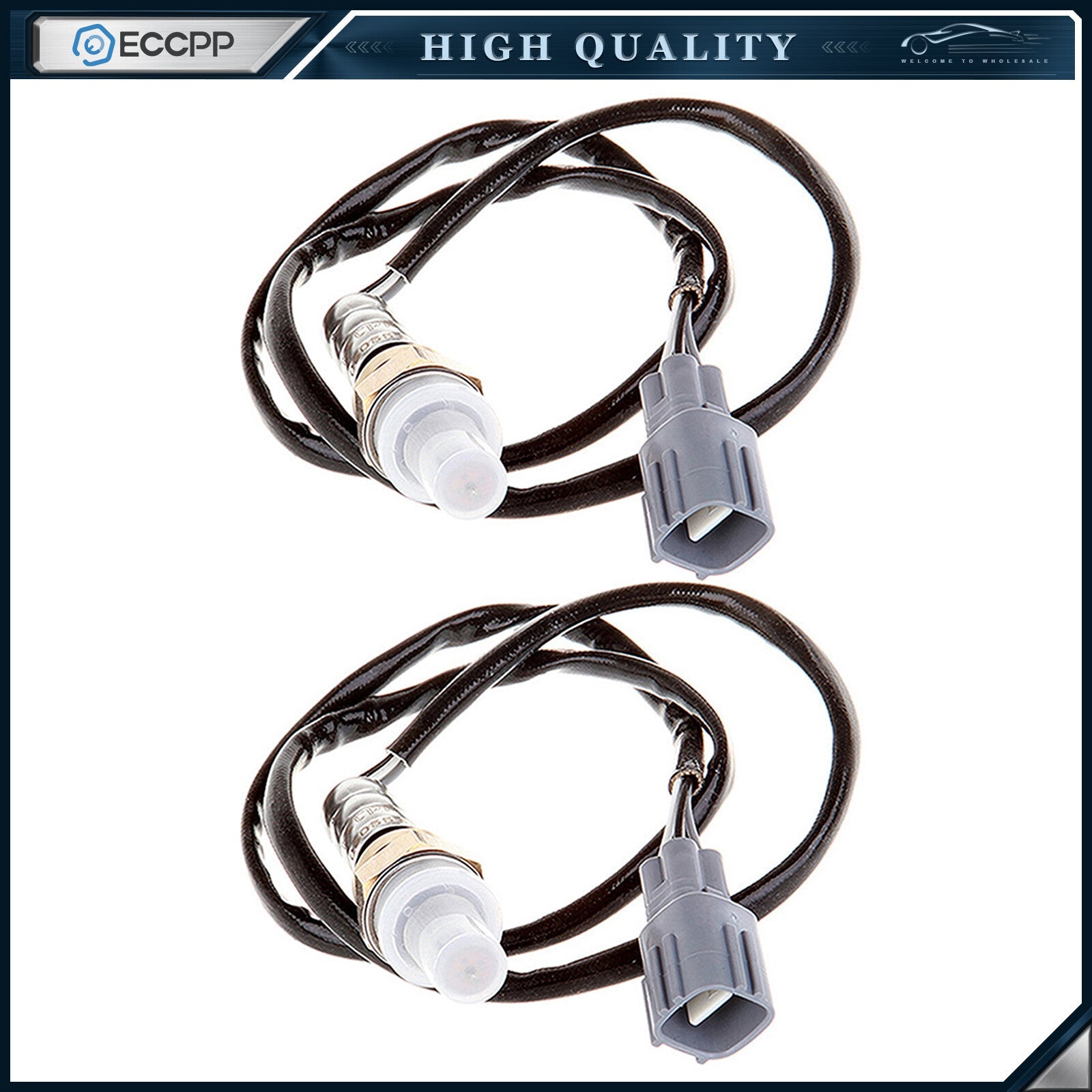 2pcs Upstream & Downstream 02 O2 Oxygen Sensor for 97-2001 Toyota Camry 2.2L L4 6B93BC-57