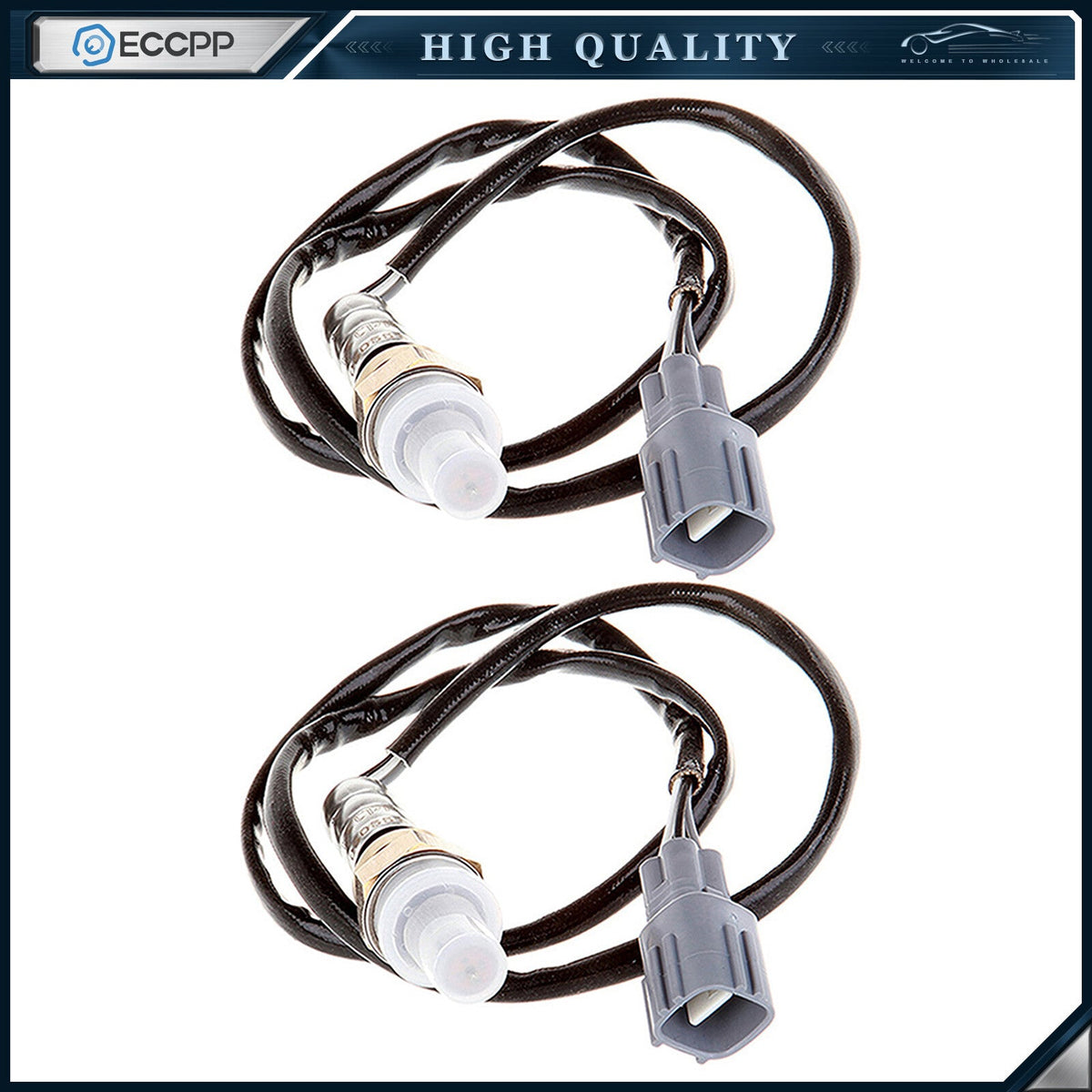 2pcs Upstream & Downstream 02 O2 Oxygen Sensor for 97-2001 Toyota Camry 2.2L L4 6B93BC-57