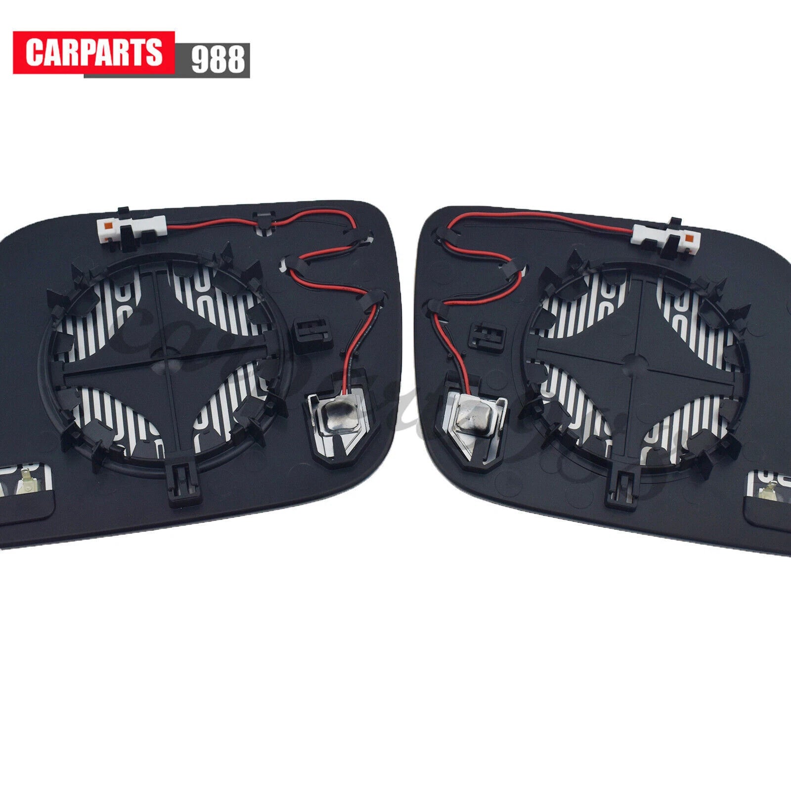 Left Right Side View Mirror Glass Heated Blind Spot For 2011-2017 Ford Explorer 6B93BC-57