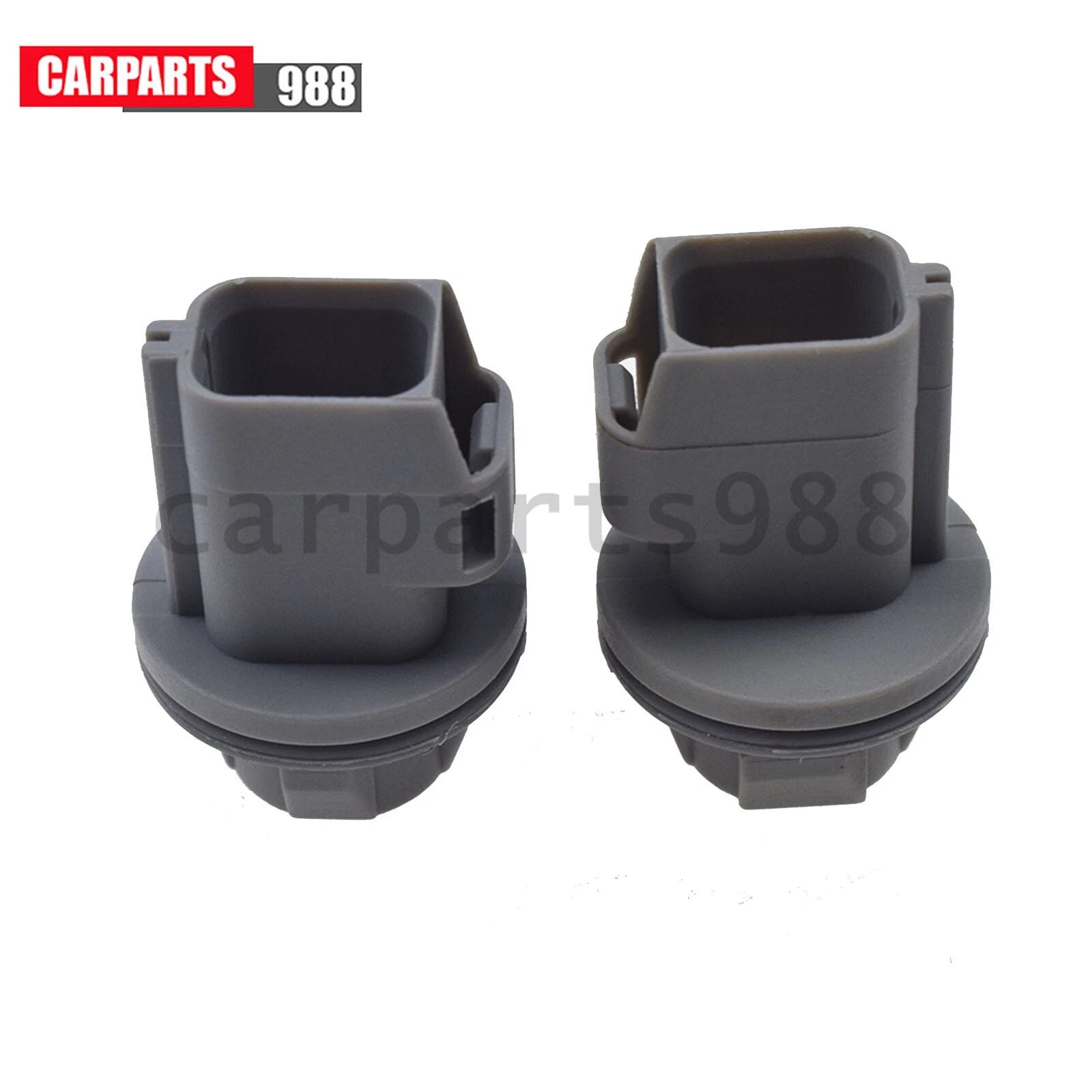 2Pcs For Ford Escape Focus License Tail Brake Plate Light Socket F81Z-13411-AA 6B93BC-57