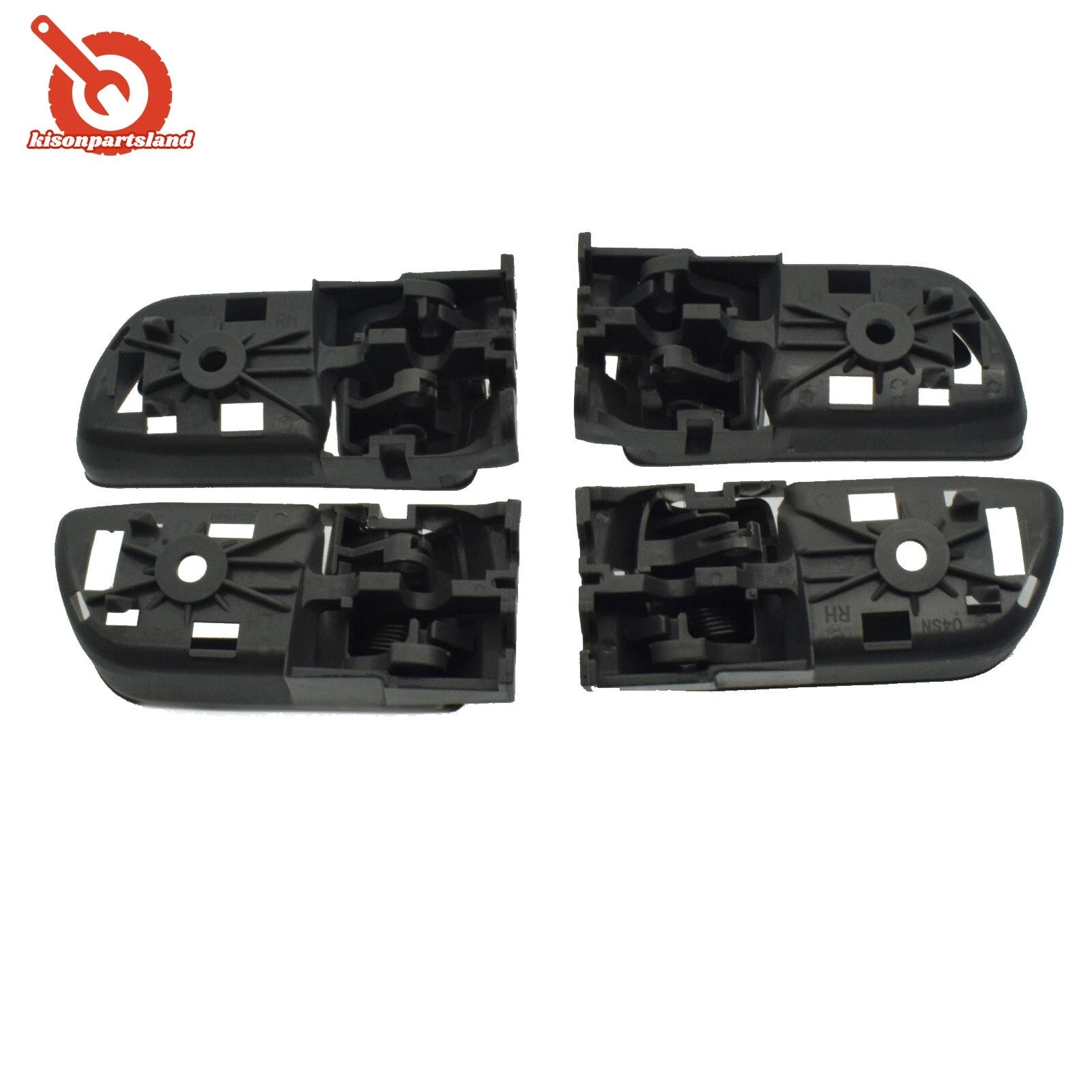 4PCS Inside Interior Door Handle Grey For 2004-10 Toyota Sienna Front Left Right 6B93BC-57