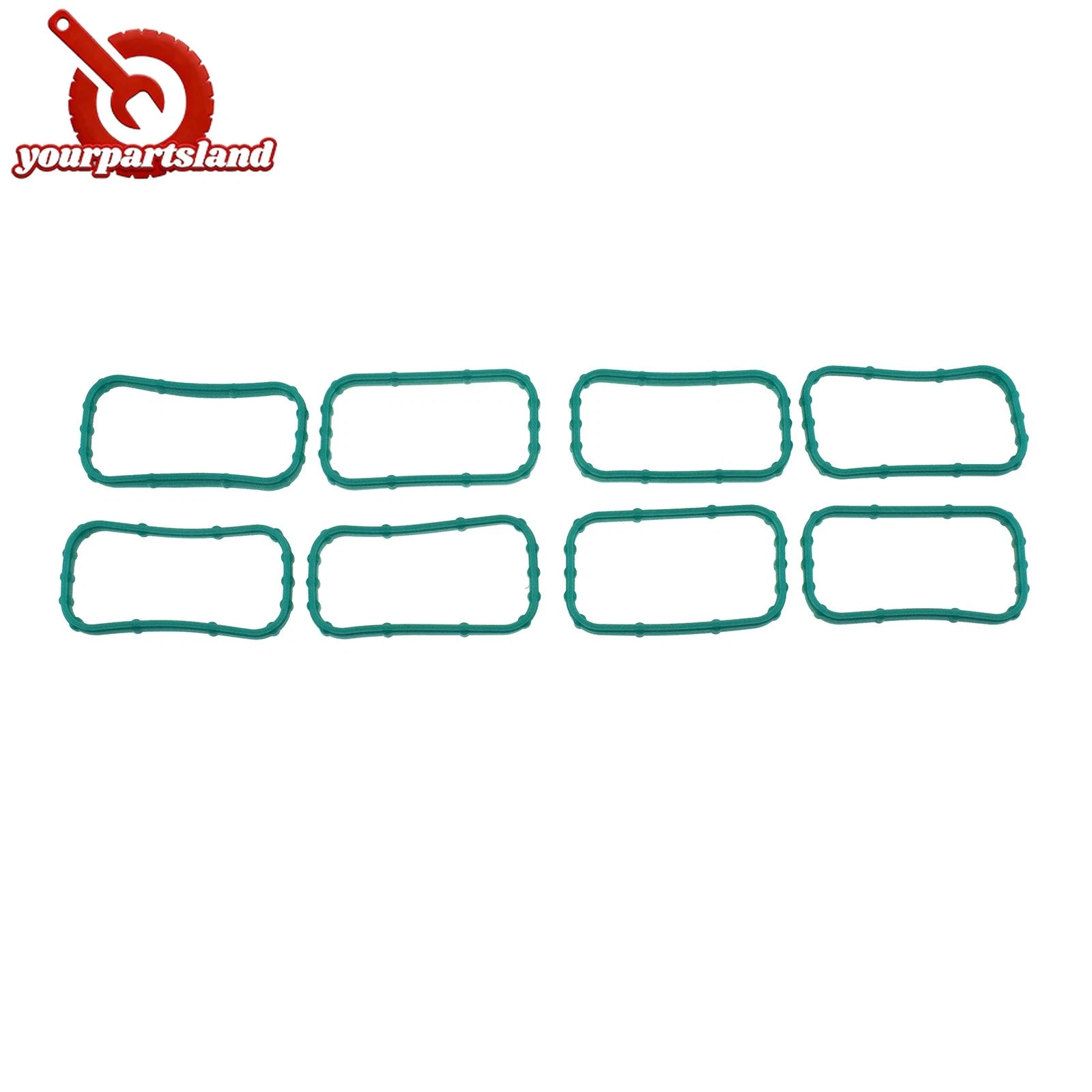 8x For LS3 Intake Manifold Gasket Seals L99 L76 L77 6.2 MS97151,MS19589,19256623 6B93BC-57