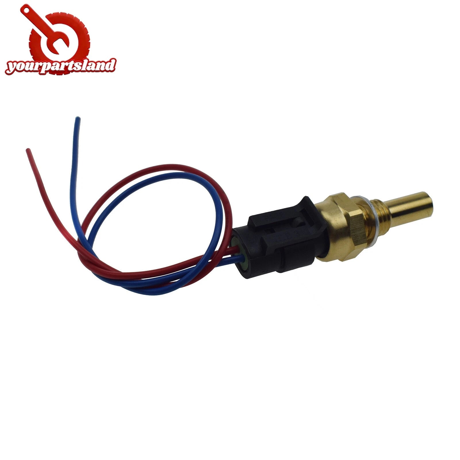 12608814 Engine Coolant Temp Sensor w/ Connector For Chevrolet Cadillac Buick 6B93BC-57