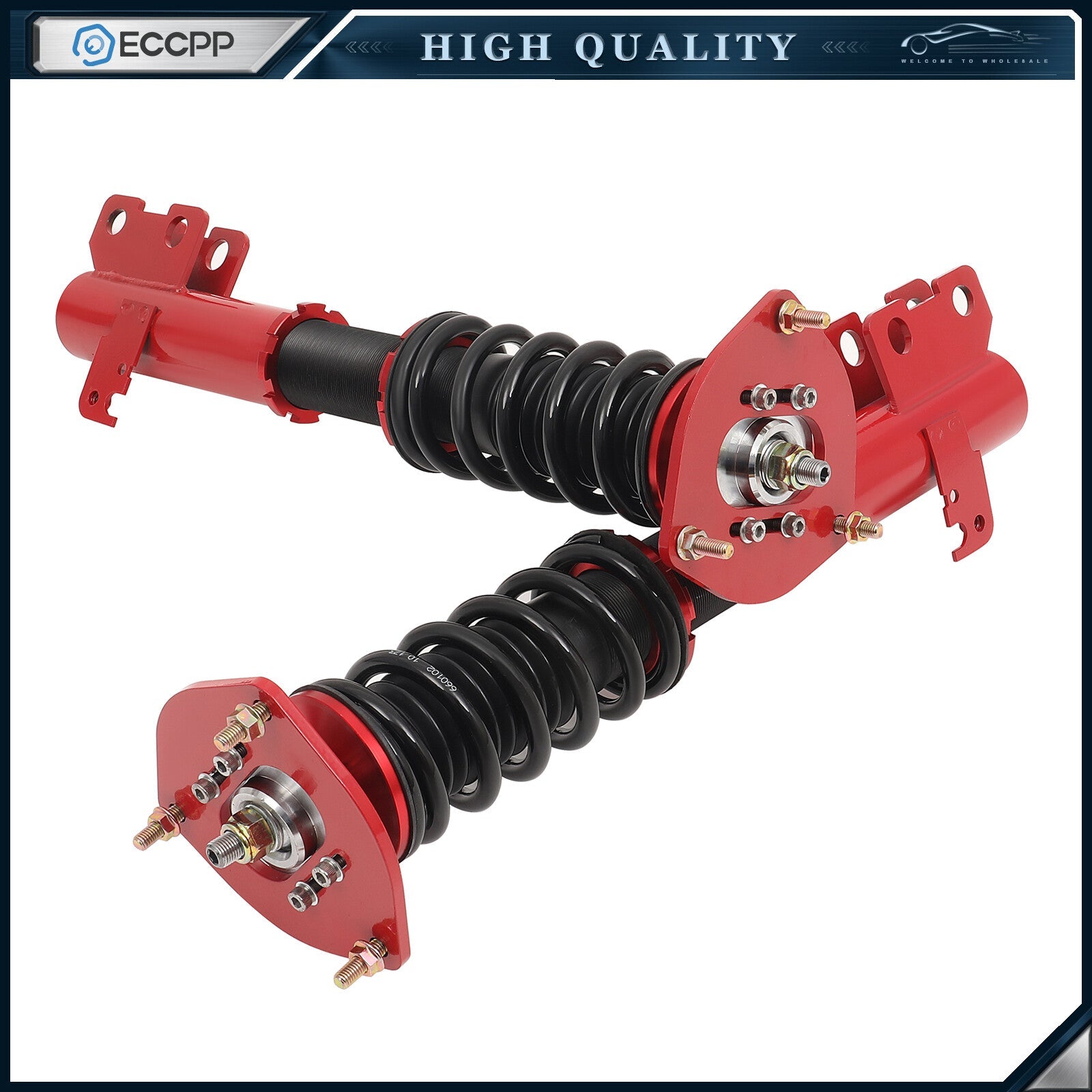 Coilovers Suspension Set Adj. Height Strut Shocks For 03-08 Toyota Corolla E130 6B93BC-57