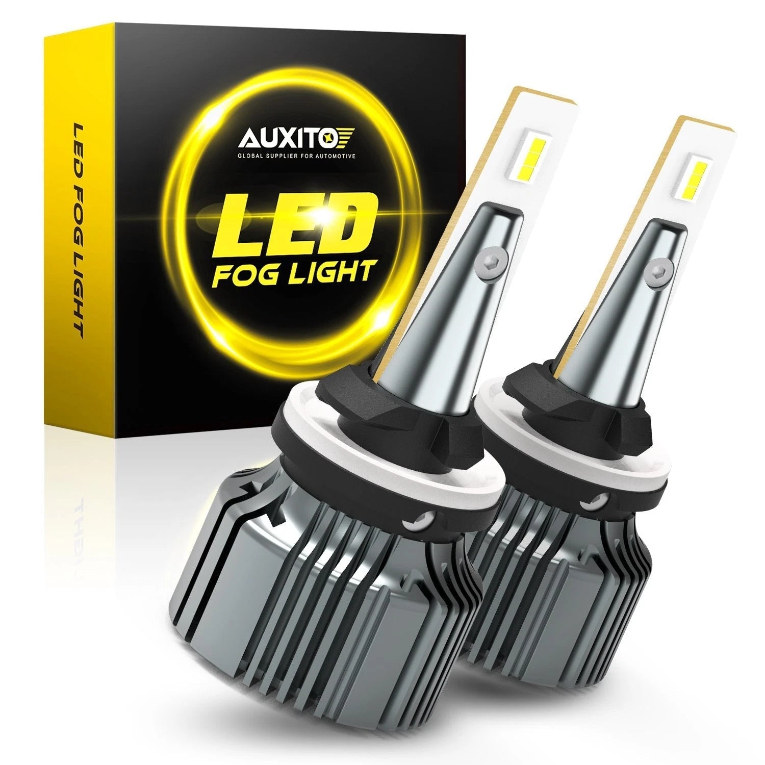 AUXITO 880 899 LED Fog DRL Light Bulbs 4000LM High Power 6000K White EOA AUXITO