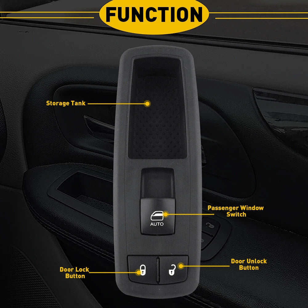 For 2011-2015 Dodge Durango Front Passenger Side Power Window Door Lock Switch A 6B93BC-57