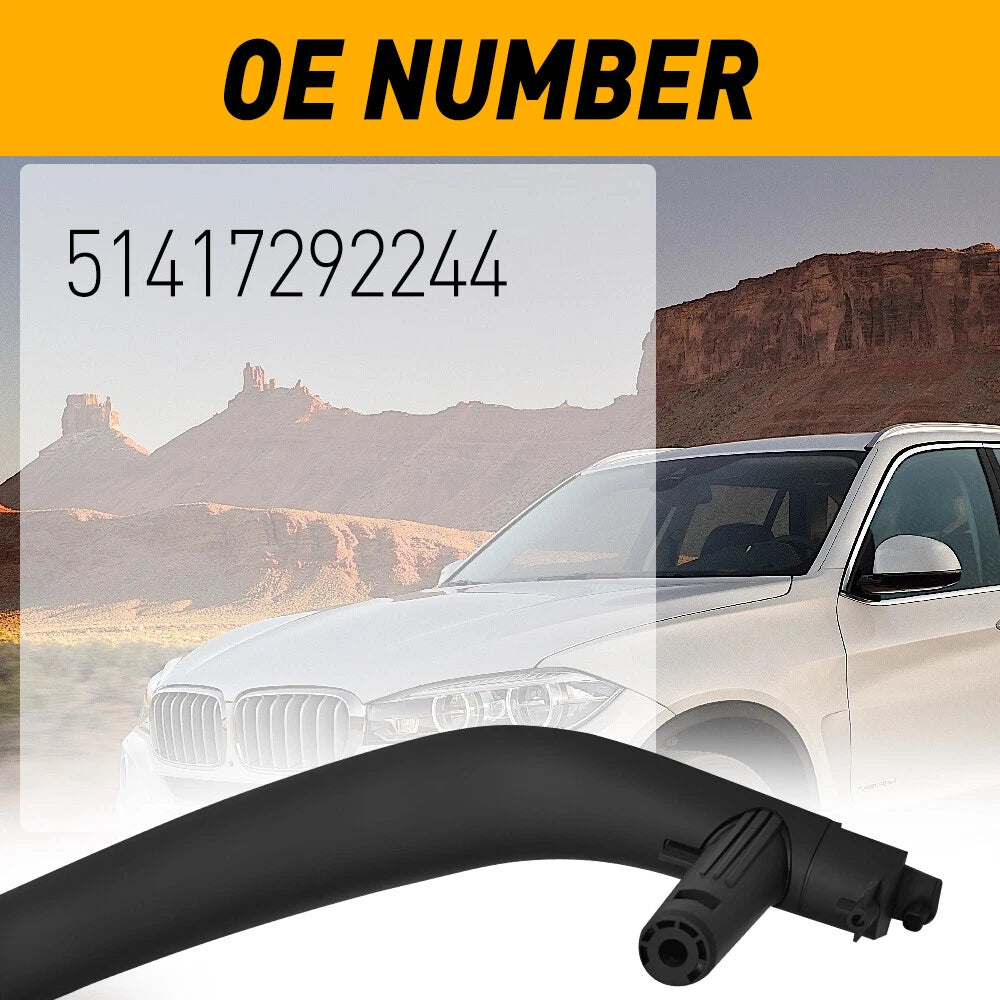 Passenger Side Black Interior Door Pull Handle for BMW X5 F15 X6 F16 2014-2018 A 6B93BC-57
