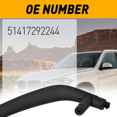 Passenger Side Black Interior Door Pull Handle for BMW X5 F15 X6 F16 2014-2018 A 6B93BC-57