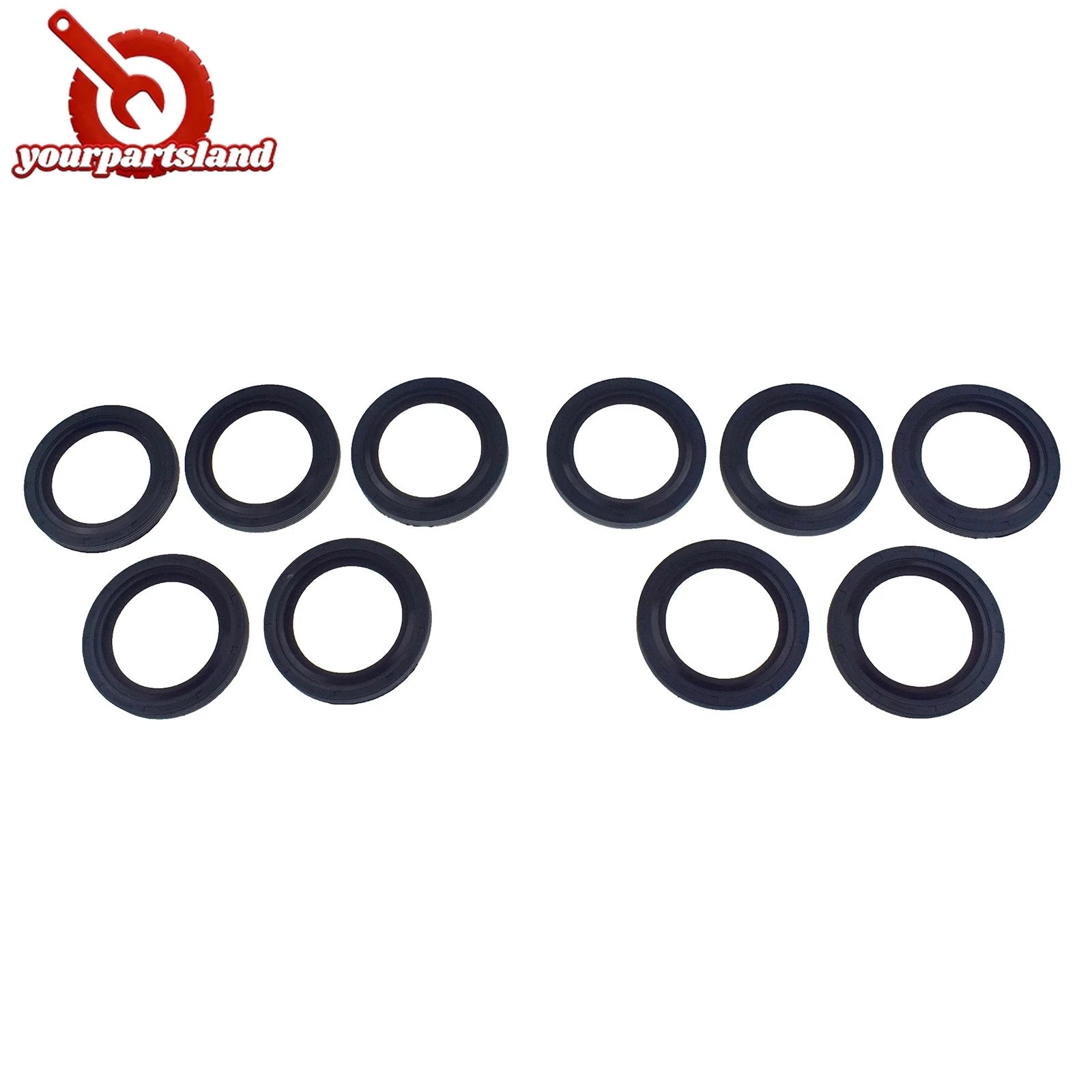 10X For Chevrolet Pontiac Buick Oldsmobile Cadillac Crankshaft OIL SEAL 12585673 6B93BC-57