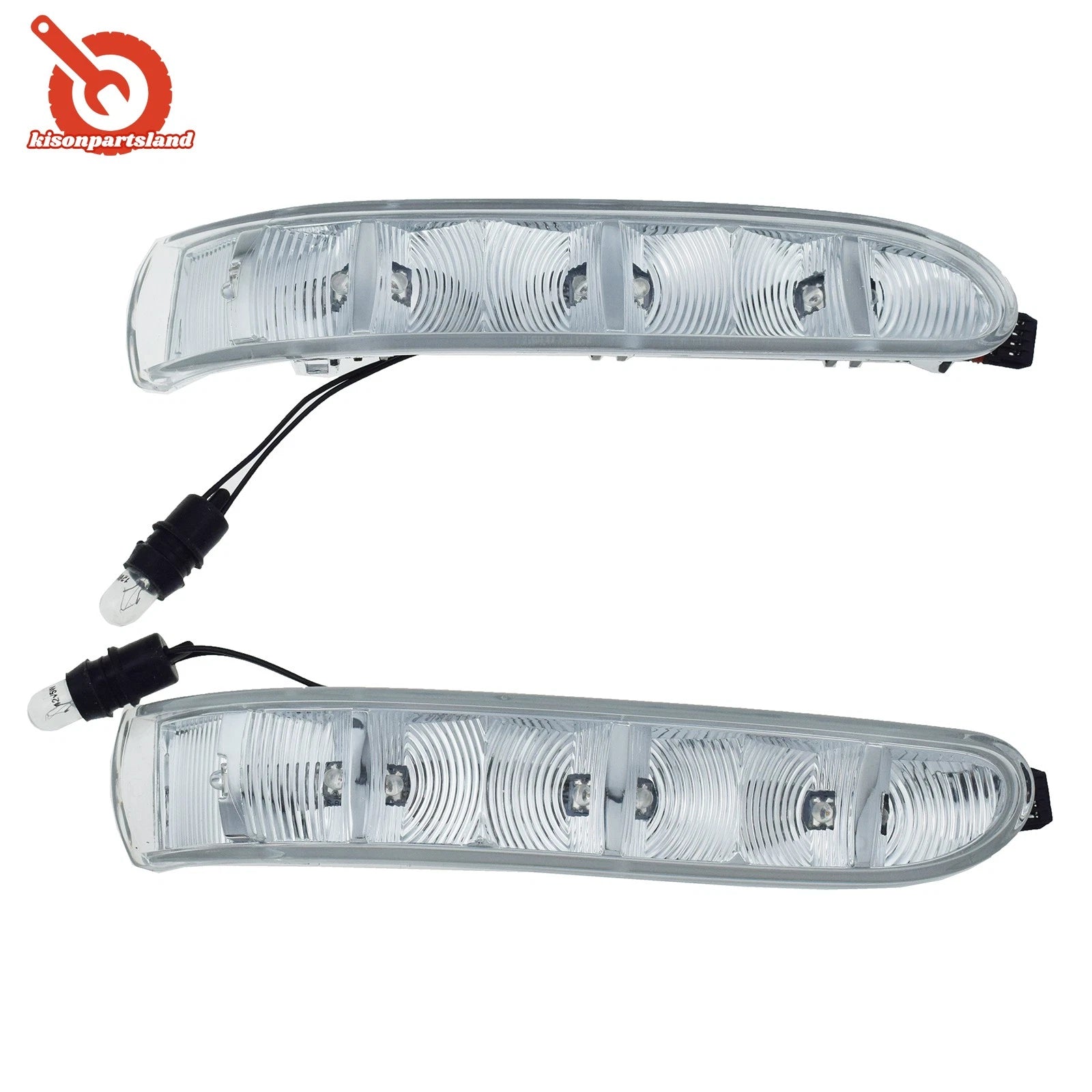 Pair Door Side Mirror Turn Signal Light For Mercedes CL S-Class W220 W215 03-05 6B93BC-57