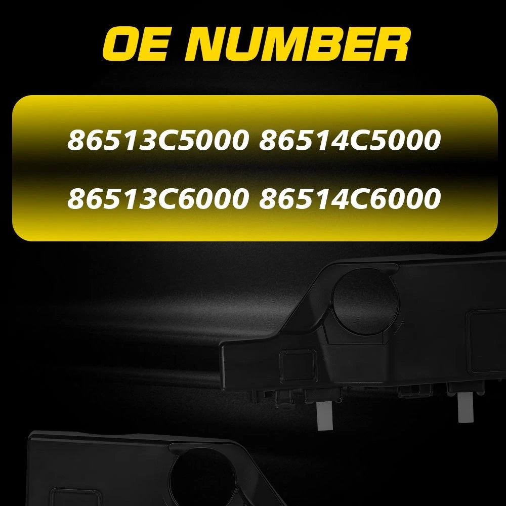 Set of 2 Fit For 2016-2020 Kia Sorento Front Left + Right Bumper Bracket EOA 6B93BC-57