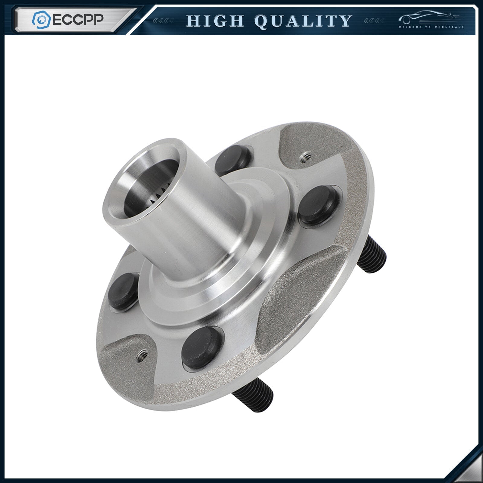 FWD 1Pc Wheel Hub Front For Honda Civic 1.7L 2001-2005 For Honda Fit 2009-2013 6B93BC-57