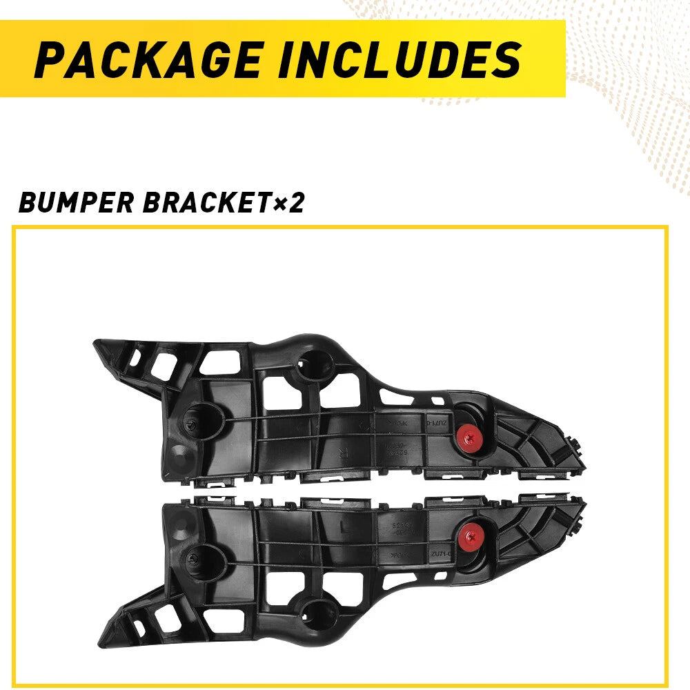 For 2014 15 2016 Toyota Highlander Front Bumper Cover Mounting Bracket LH RH EOA 6B93BC-57
