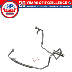 Turbocharger Oil Supply Line Fits BMW 550i 550i GT 550i GT xDrive 550i xDrive 6B93BC-57