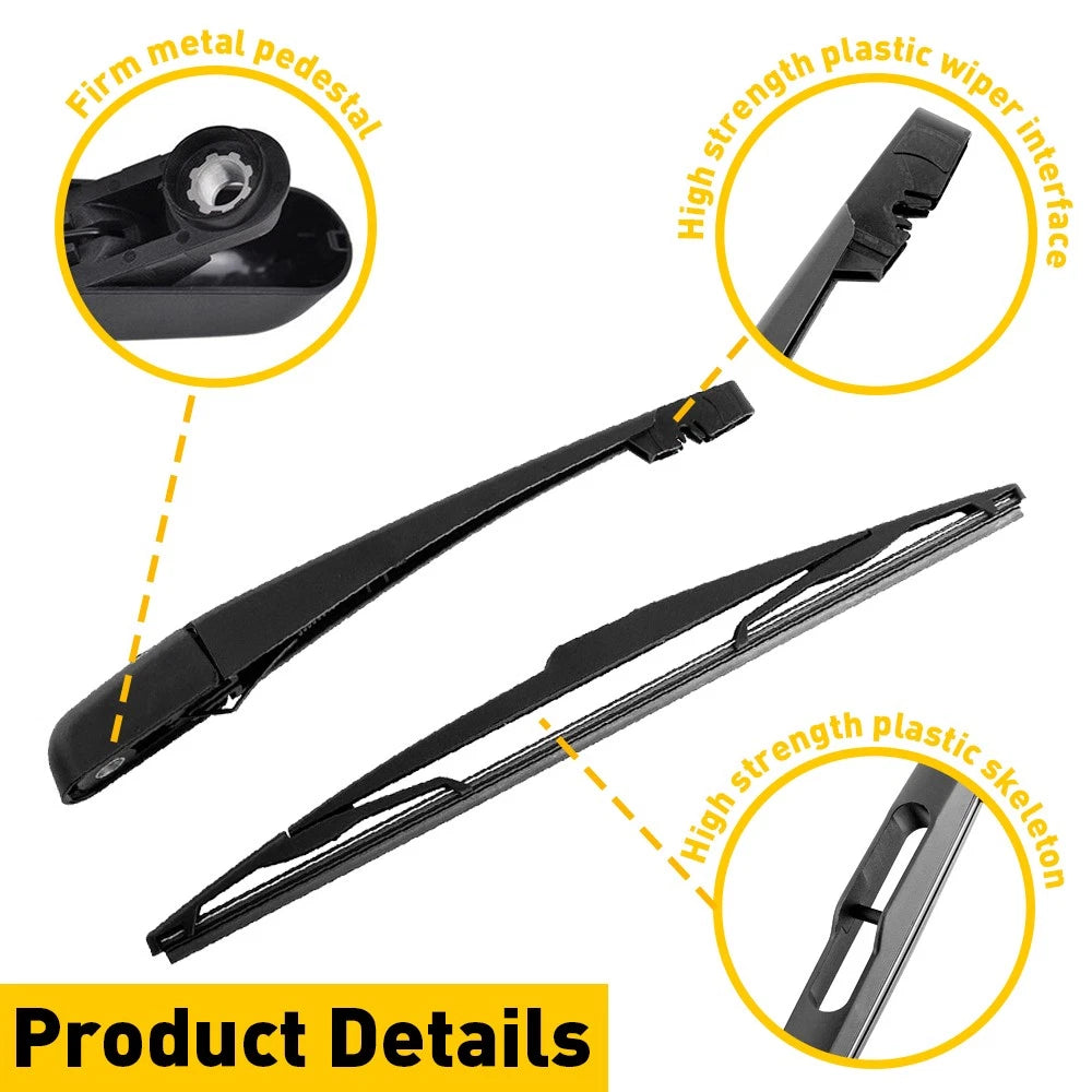 Rear Wiper Arm & Blade For Windshield Nissan Versa Hatchback 28780EL000 2007-12 6B93BC-57