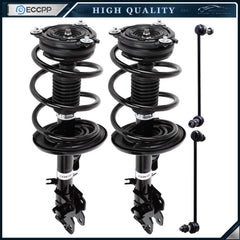 Front Struts Rear Shock w/ Coil Spring Sway Bars Link For 2012 2013 Ford Focus KOEEP
