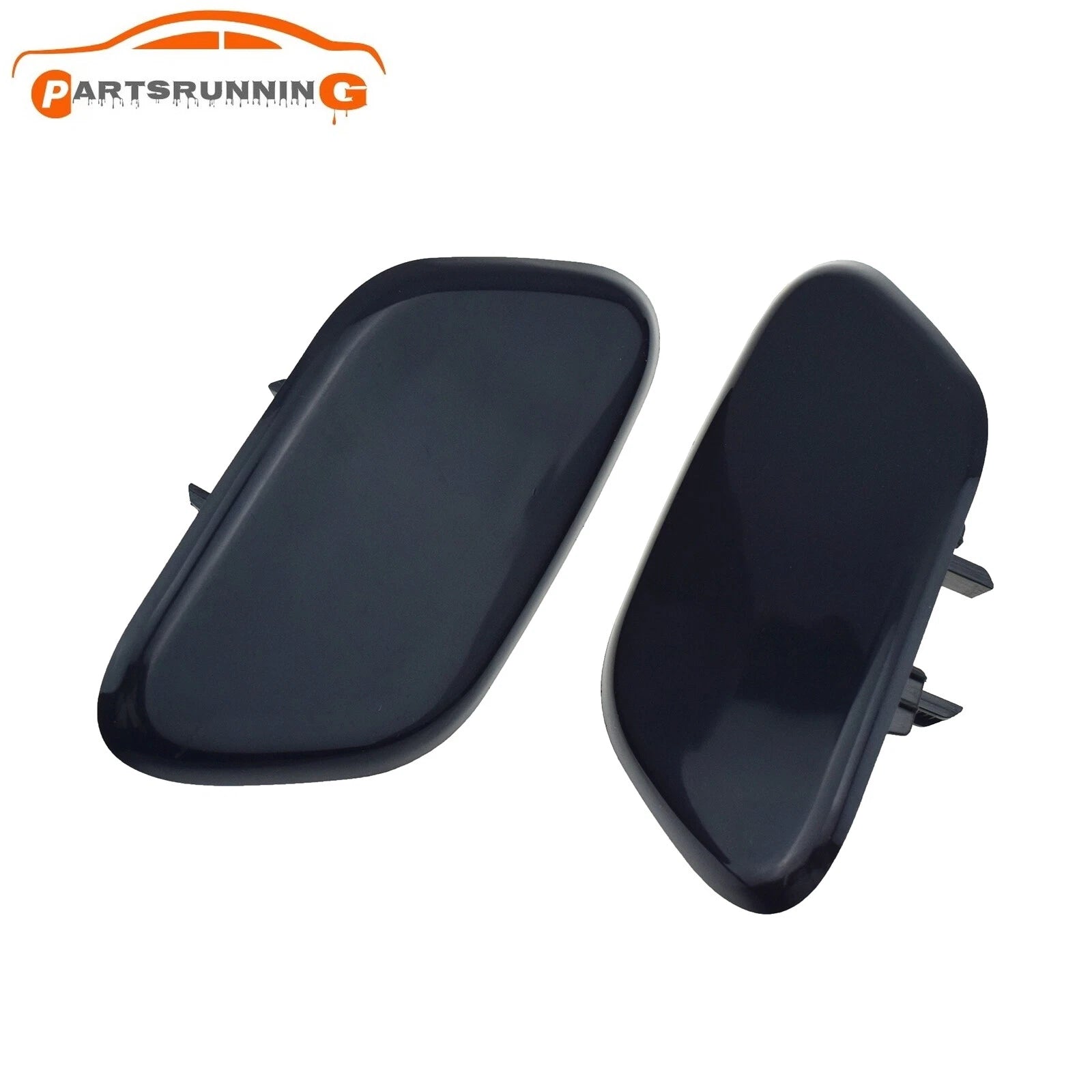 2PCS Headlight Washer Nozzle Cover Cap Left Right For KIA Sportage KX5 2016-2019 6B93BC-57