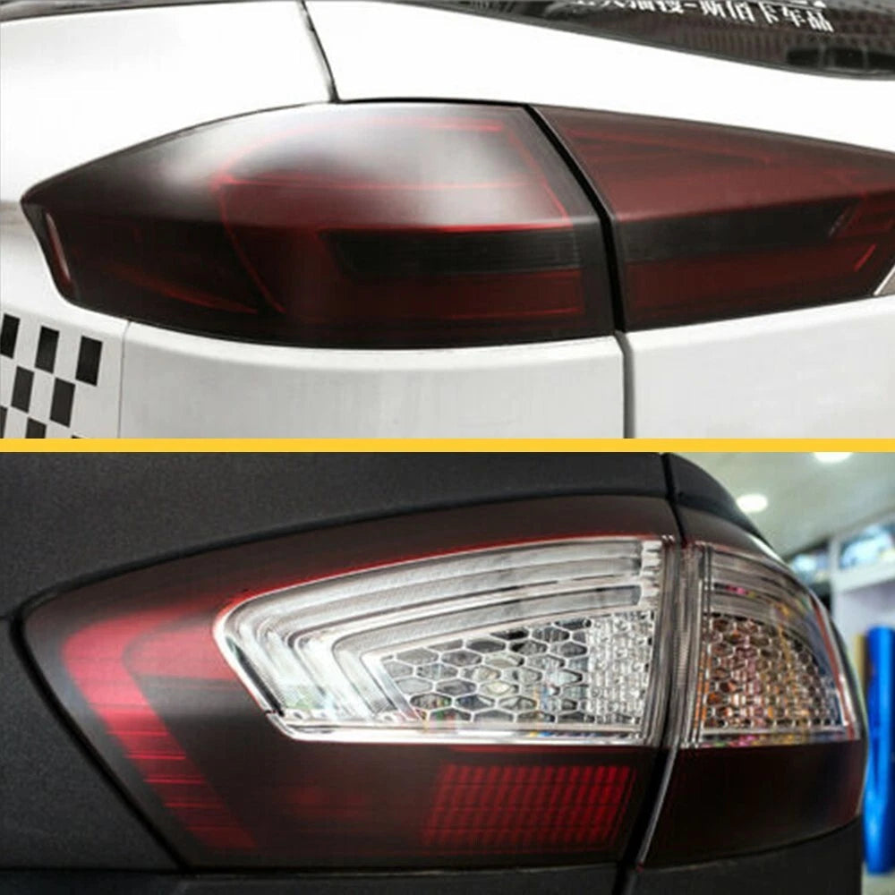 12" x 72" Car Taillight Headlight Vinyl Wrap Film Fog Tint Light Matte Black USA 6B93BC-57