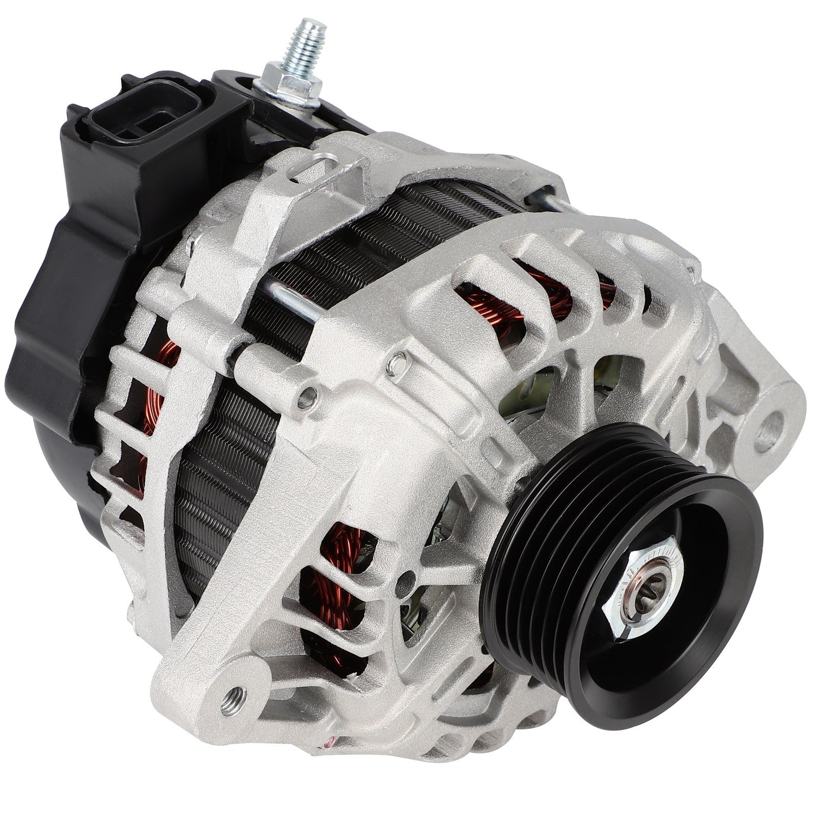 11471 Alternator for Kia Soul 2010-2011 L4 1.6L 90 A 12 Volt CW 6-Groove Pulley 6B93BC-57