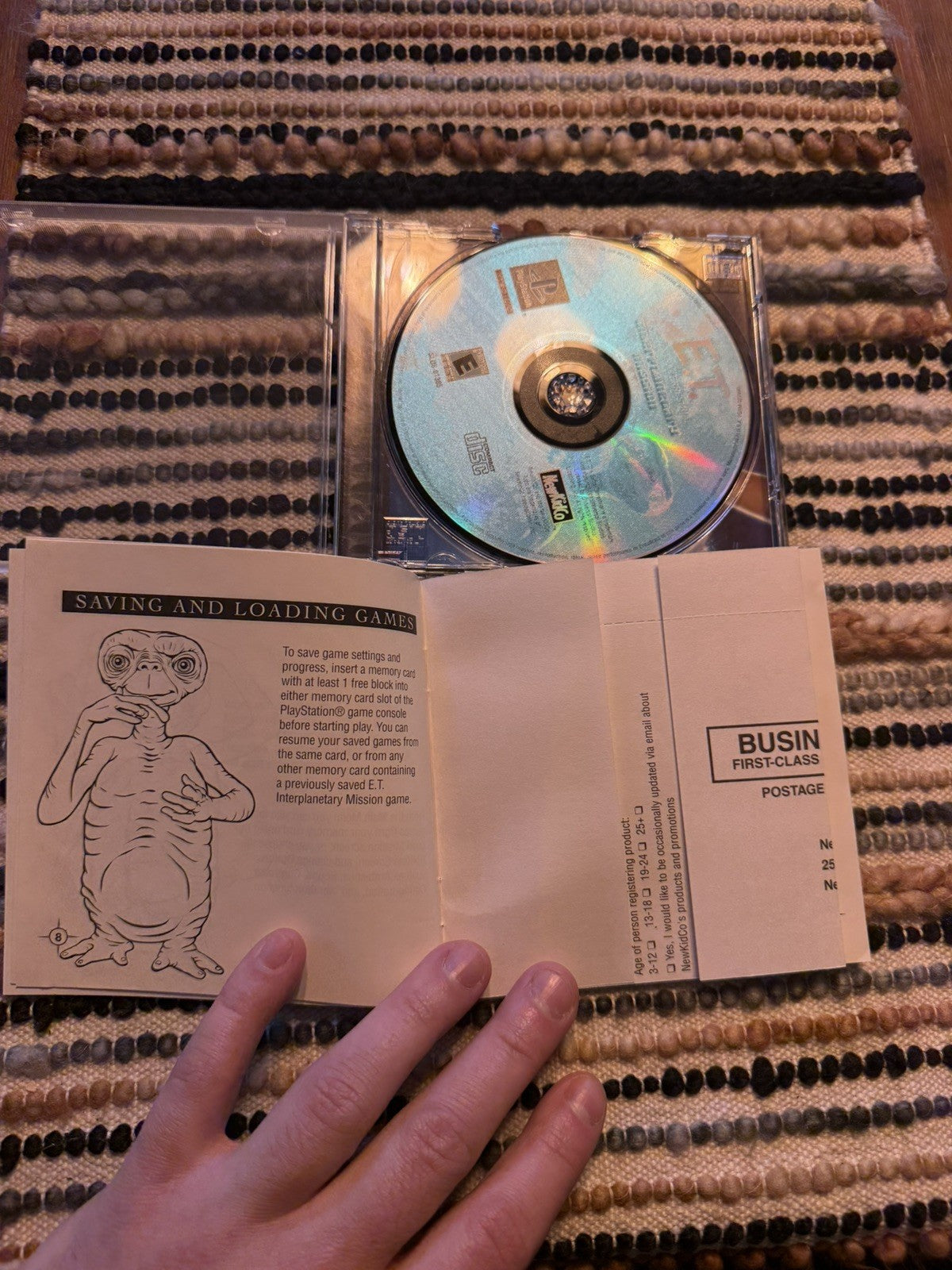 E.T. Extra-Terrestrial: Interplanetary Mission PlayStation 1 PS1 Complete RARE! 6B93BC-57