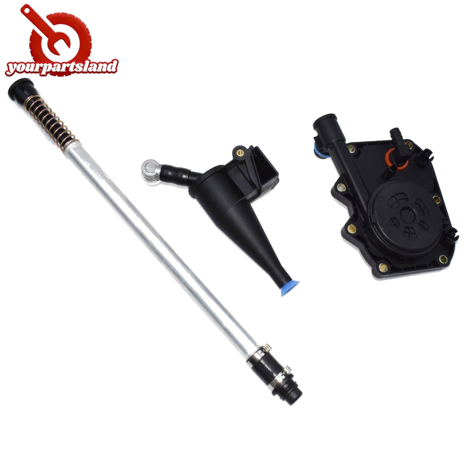 3Pcs Cover Oil Separator & PVC Vent Hose Kit for BMW 540i 98-03 740i 740iL 98-01 6B93BC-57