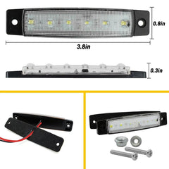White LED Pods Rock Underbody Wheel Light For Jeep Offroad Truck UTV ATV Boat 10 6B93BC-57