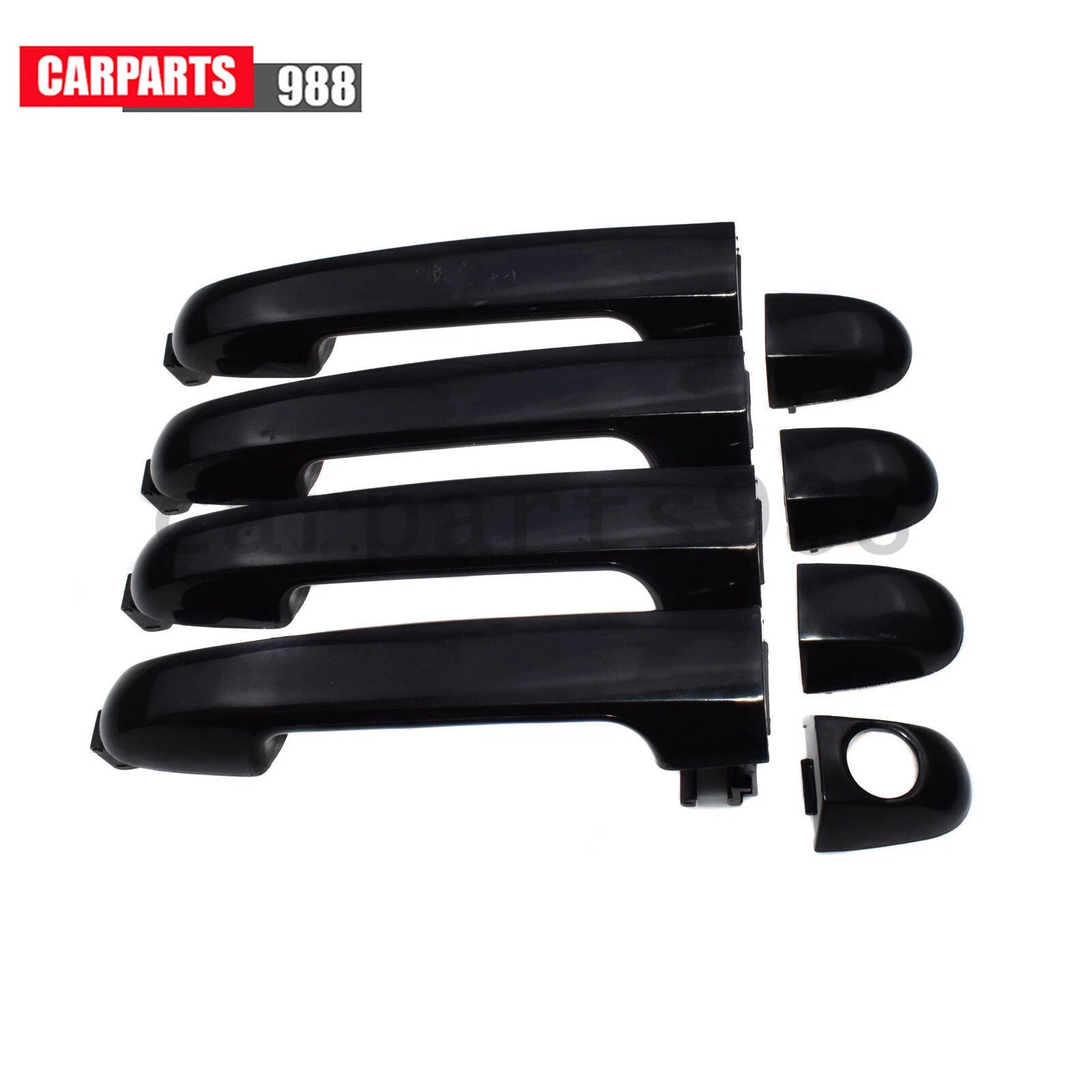 Outside Door Handle Black Front Rear LH RH For 06-12 Hyundai Elantra 826512H000 6B93BC-57
