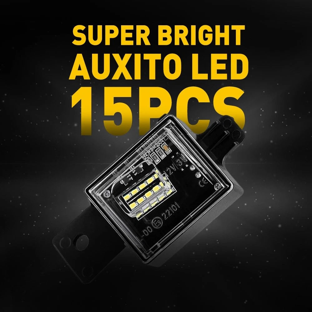 For 2014-2018 Chevy Silverado GMC Sierra BRIGHT LED License Plate Lights EOA 6B93BC-57