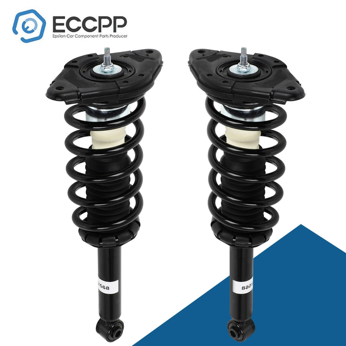 Complete Strut Shock Coil Spring Assembly Rear LH RH for Nissan Sentra 2002-2006 6B93BC-57