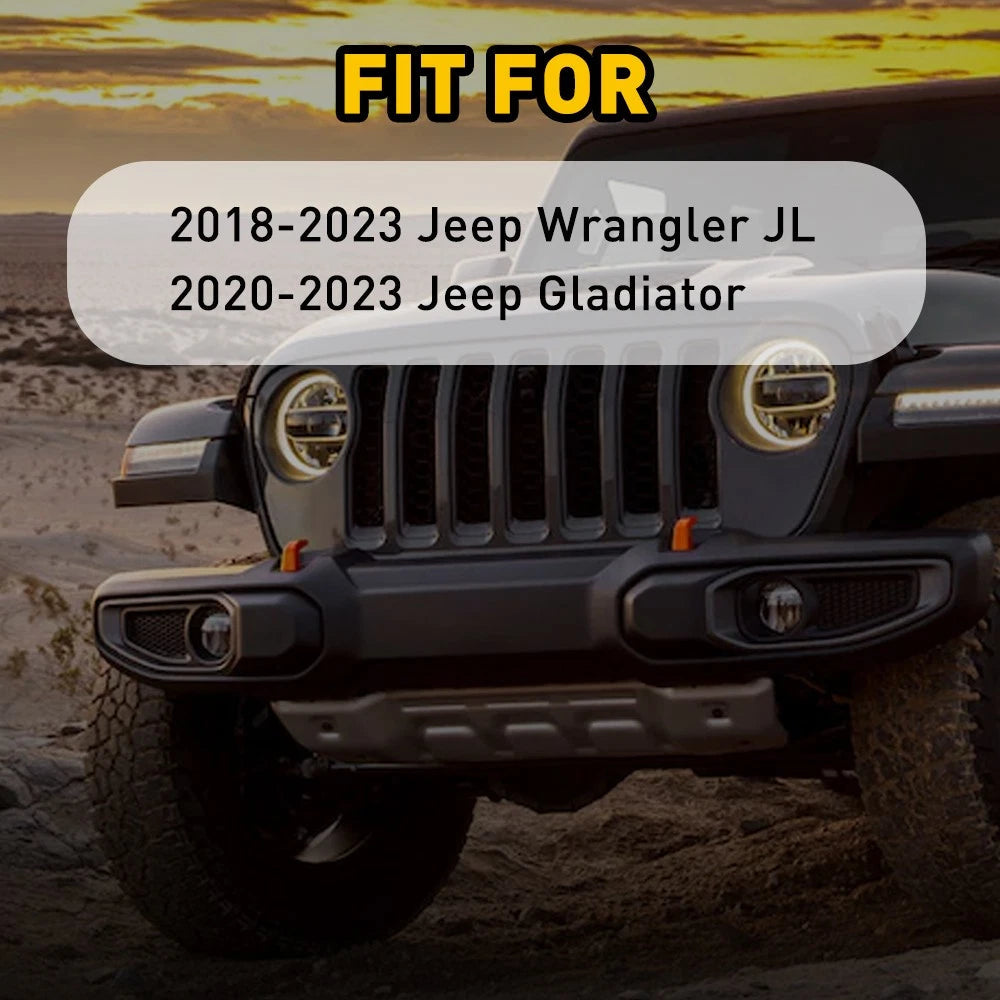 AIR CONDITIONER HEADLIGHT RADIO SWITCH KNOB TRIM COVER FOR 20-23 JEEP GLADIATOR 6B93BC-57