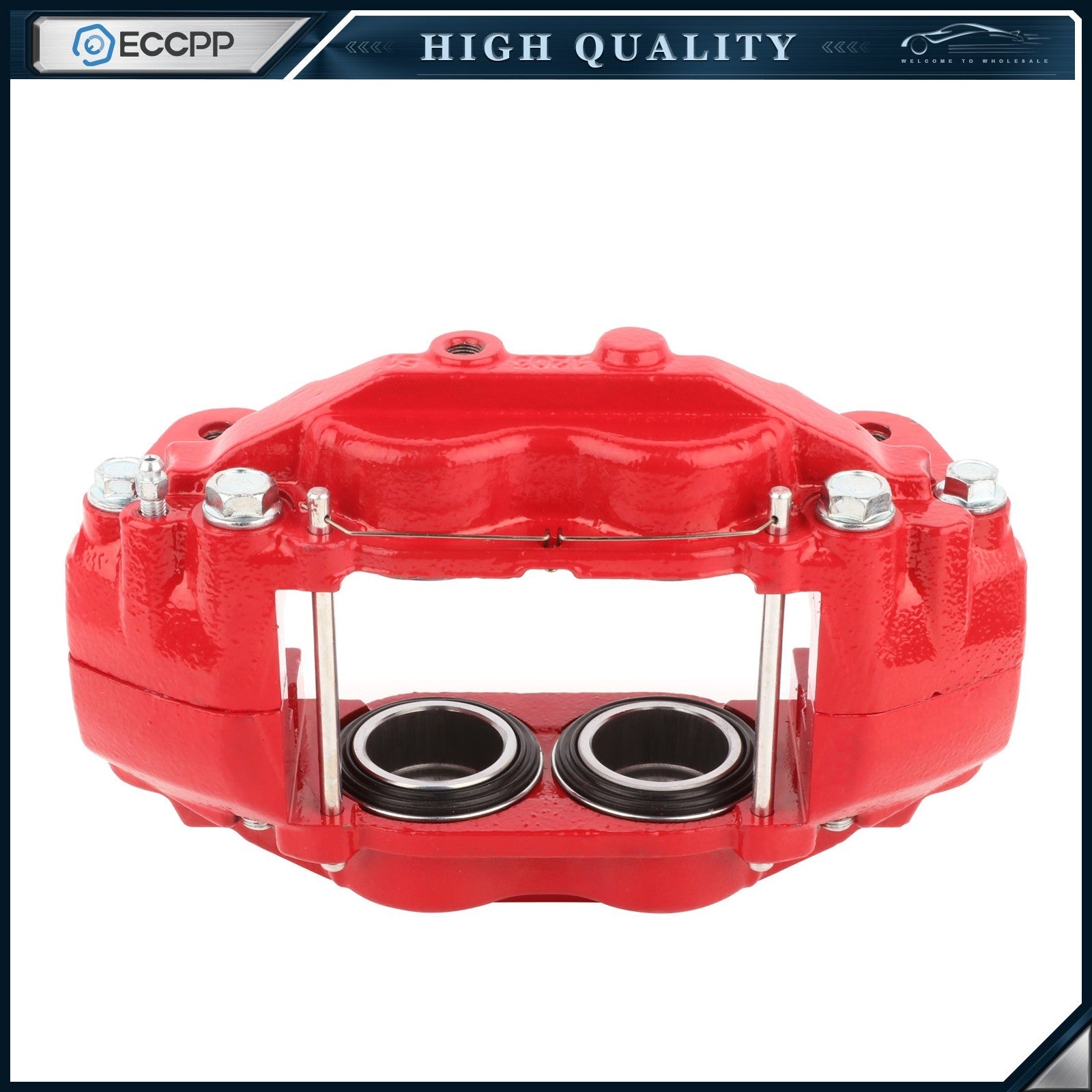 Front Left Brake Caliper 1Pc For 2008-13 Toyota Sequoia 2007-13 Toyota Tundra 6B93BC-57