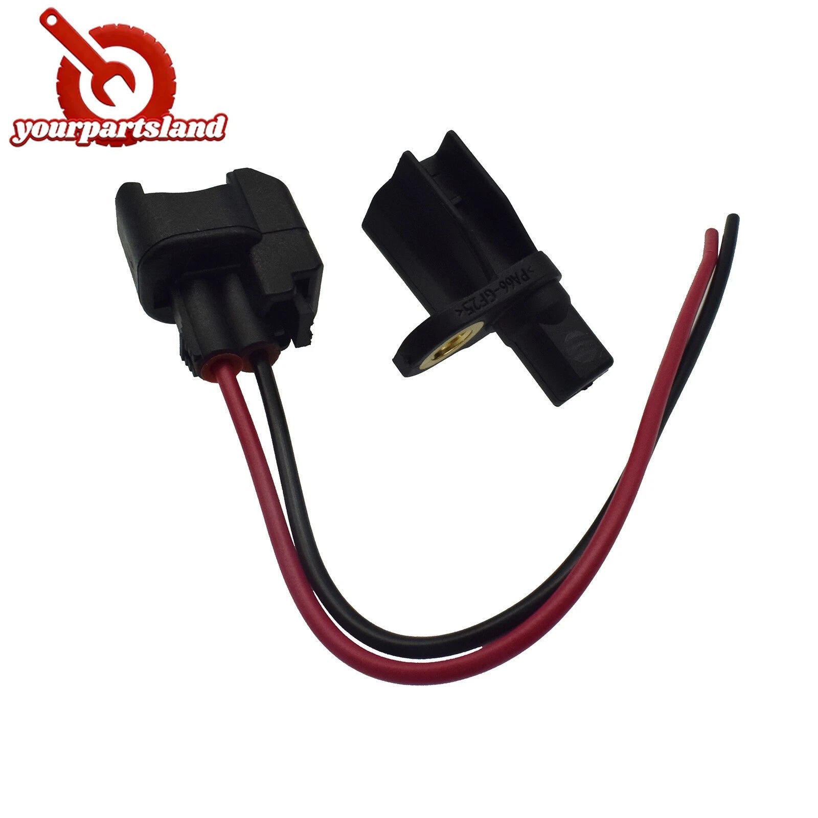 ABS Wheel Speed Sensor W/ Plug Rear for Volvo C30 Ford Lincoln Jaguar 1223622 6B93BC-57