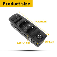 Front Door Power Window Control Switch For Dodge Ram 1500 2500 3500 2013- 2015 6B93BC-57