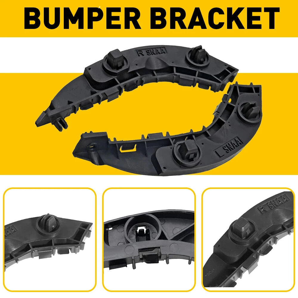 For 2006-2011 Honda Civic Sedan Front Bumper Retainer Bracket Support 2pcs LH RH 6B93BC-57