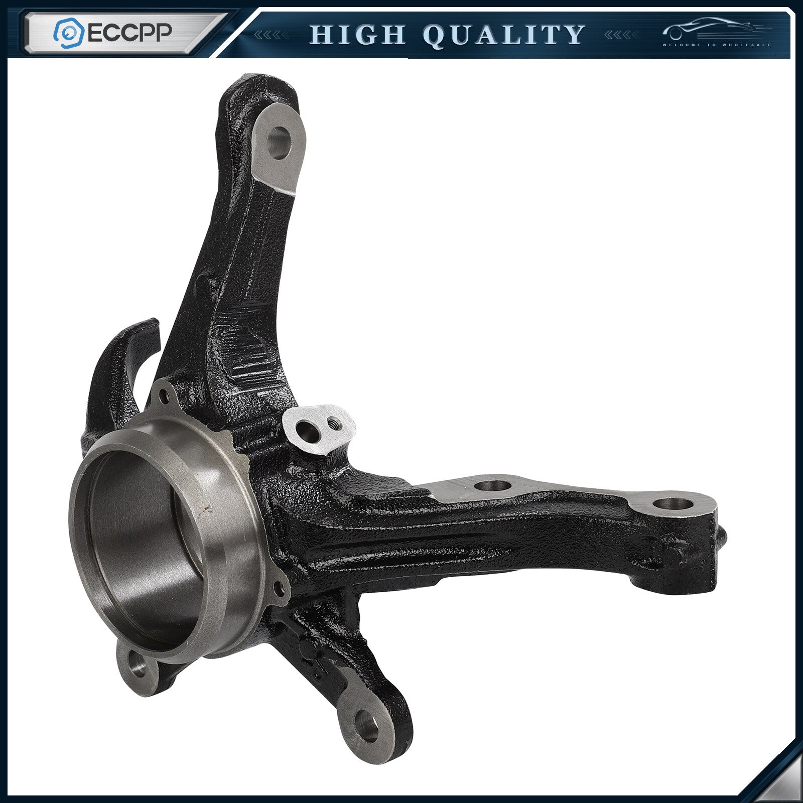1X Front Passenger Side Steering Knuckle For 2012 Honda Civic 1.8L Auto Trans. 6B93BC-57
