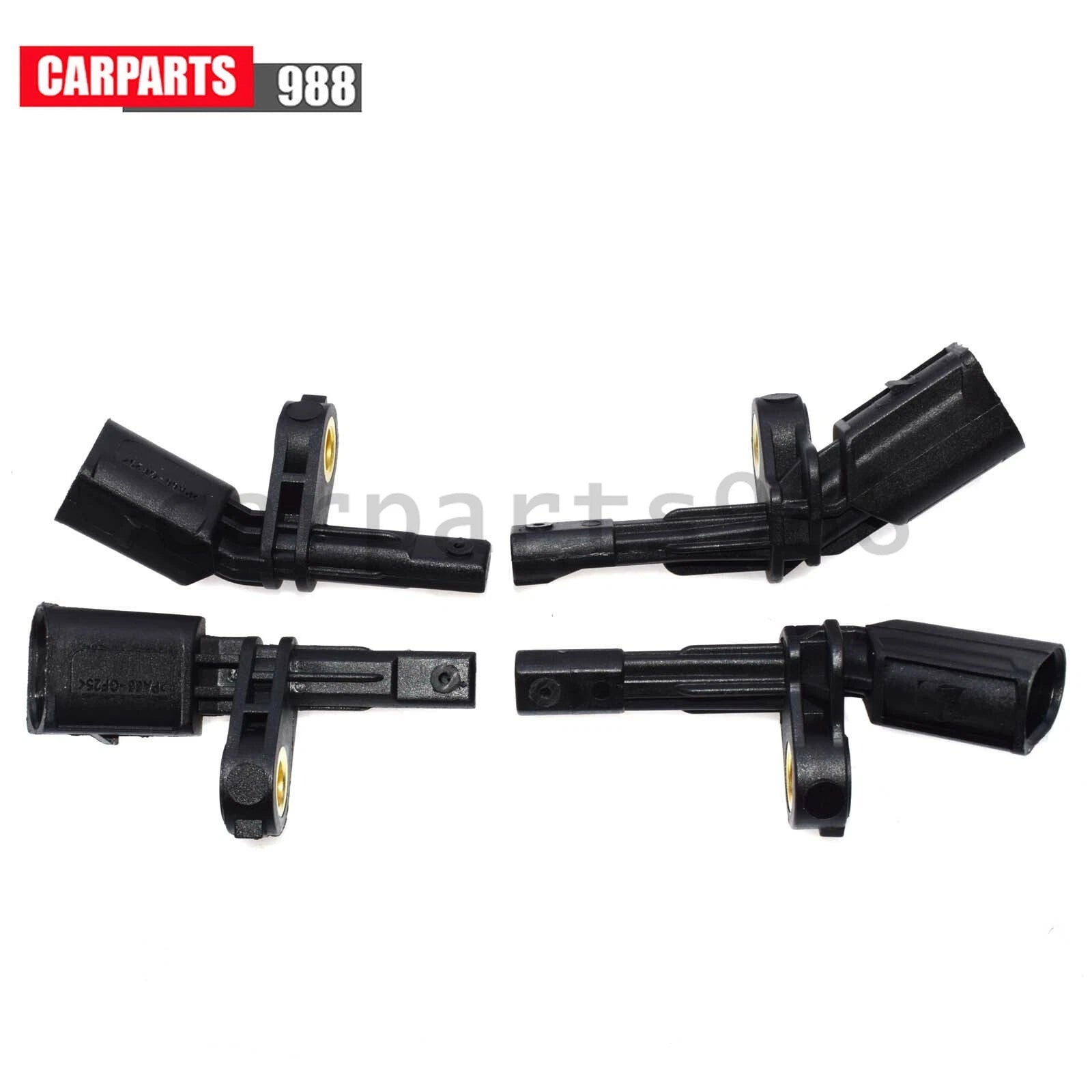 4Pcs ABS Wheel Speed Sensor Front Rear Left Right For VW GTI Passat AUDI A3 TT 6B93BC-57