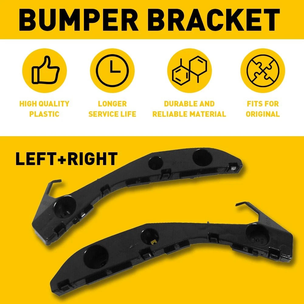 4x Bracket Bumper For 2004-2009 Front Toyota Prius Rear Left & Right Side Lower 6B93BC-57