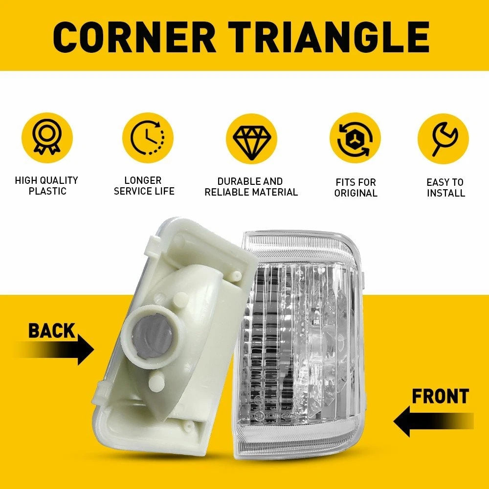 For 2014-2023 Ram ProMaster Front Right Passenger Mirror Turn Signal Light Lamp 6B93BC-57