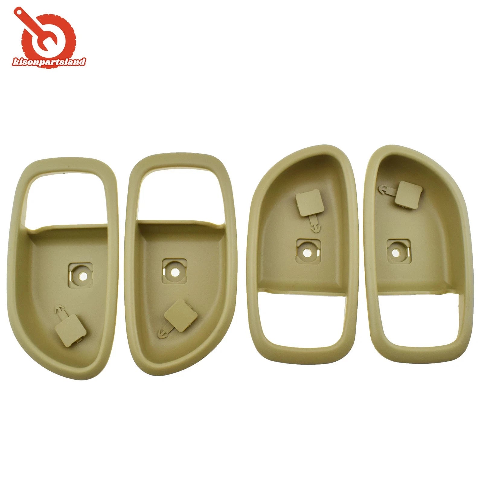 Beige Left Right Interior Inside Door Handle Bezel For 2007-2010 Hyundai Elantra 6B93BC-57