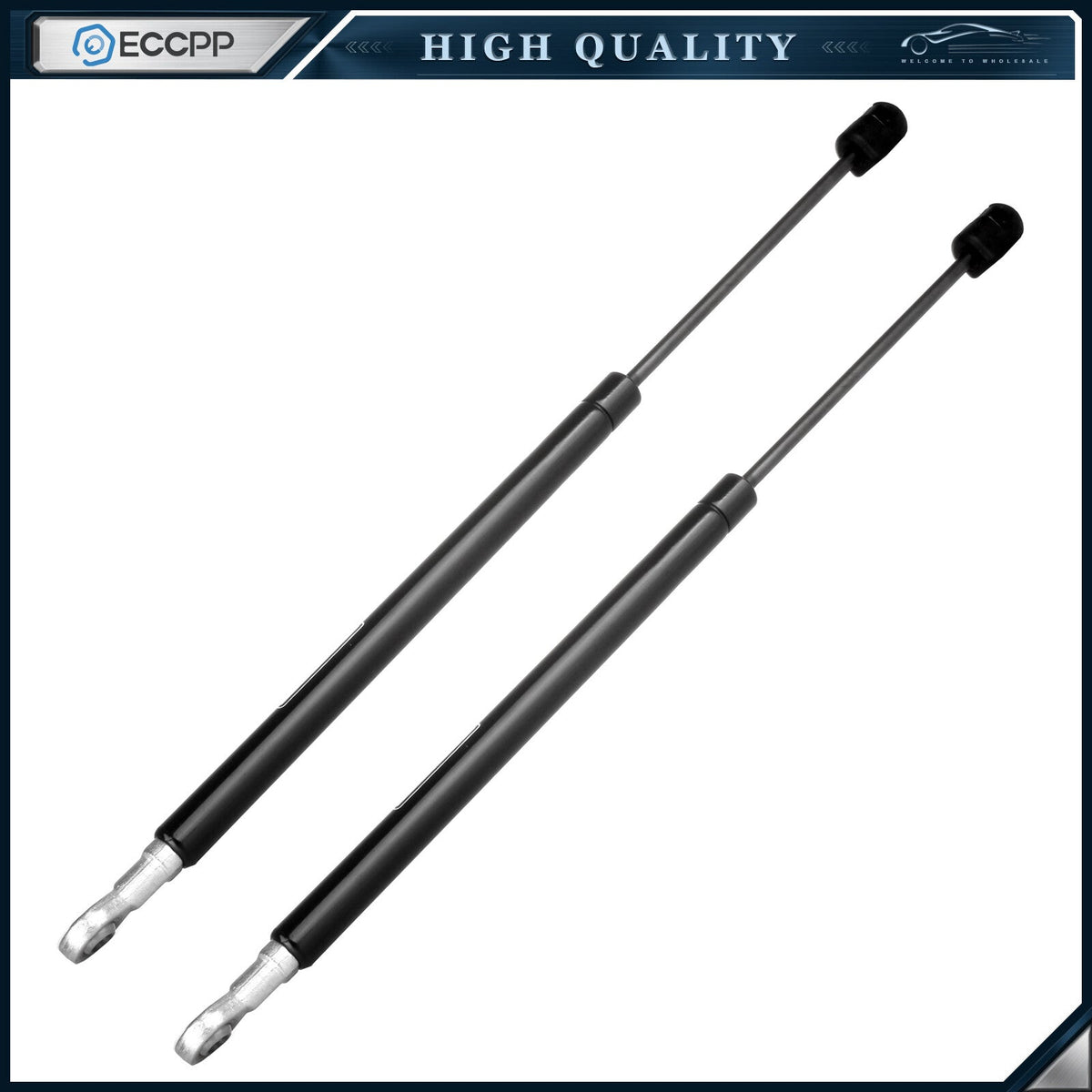 ECCPP 2x Rear Window Glass Lift Supports Struts For Nissan Armada 2005-2015 6612 ECCPP