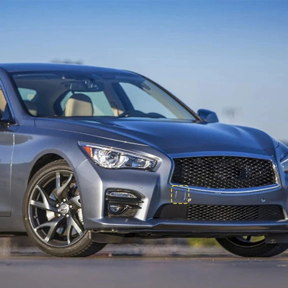 For Infiniti Q50 2014-2018 Front Bumper Tow Hook Eye Cover Cap 622A1-4GA0A USEOA 6B93BC-57
