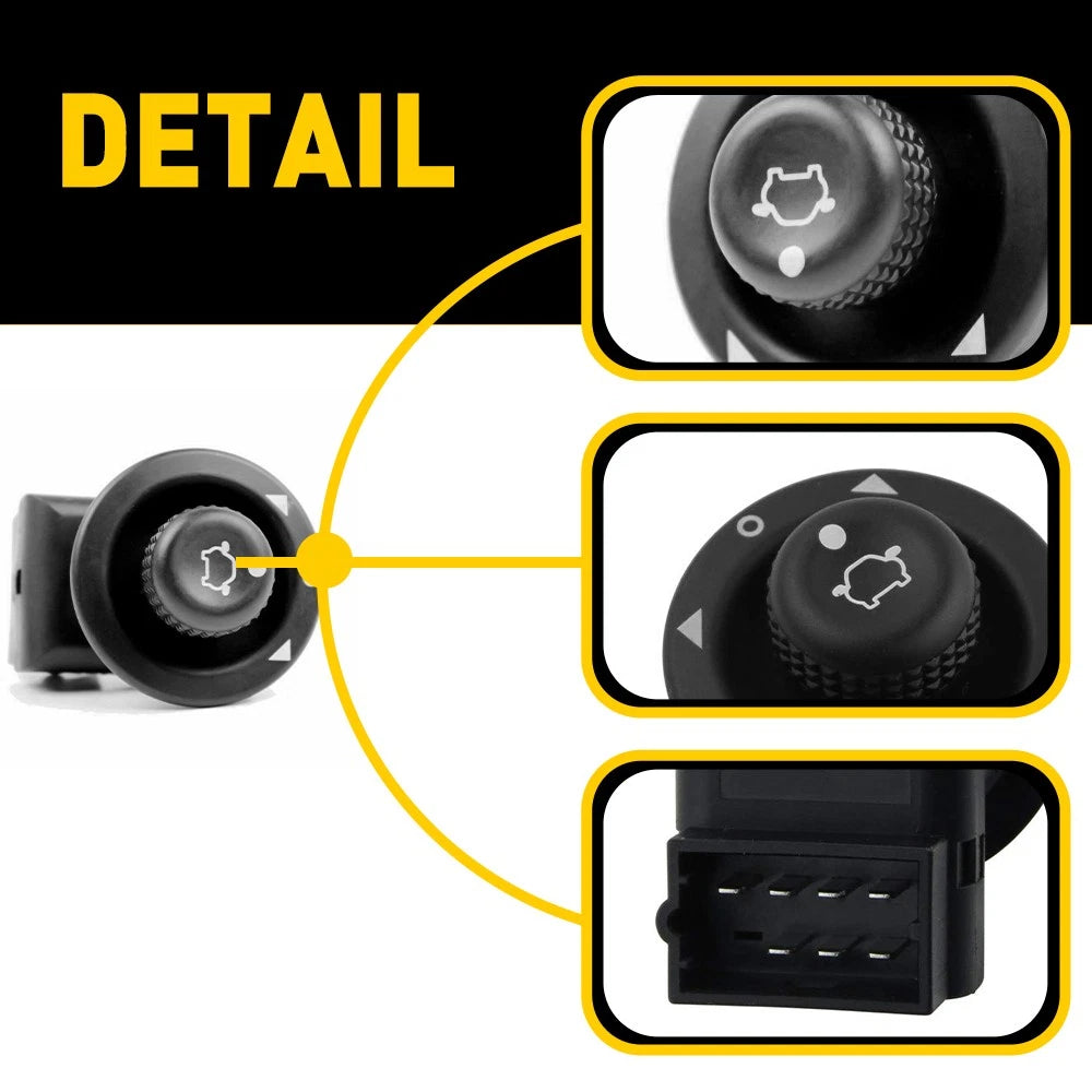 For 15-23 Ford TRANSIT Mirror Adjustment Control Button Switch Lever On Dash EOA 6B93BC-57