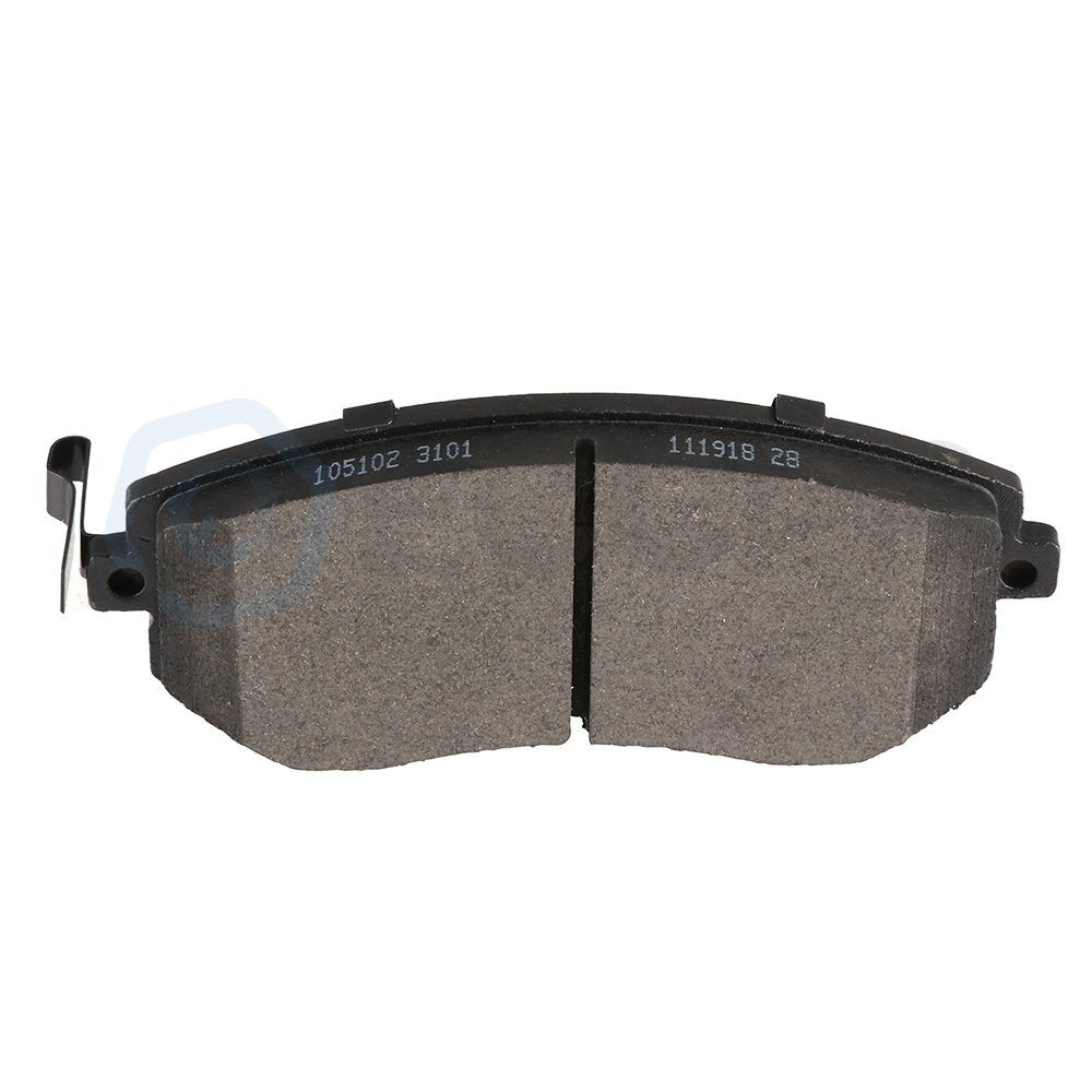 Front and Rear Brake Ceramic Pads For 2005 - 2006 Saab 9-2X Anti Noise 8pcs 6B93BC-57