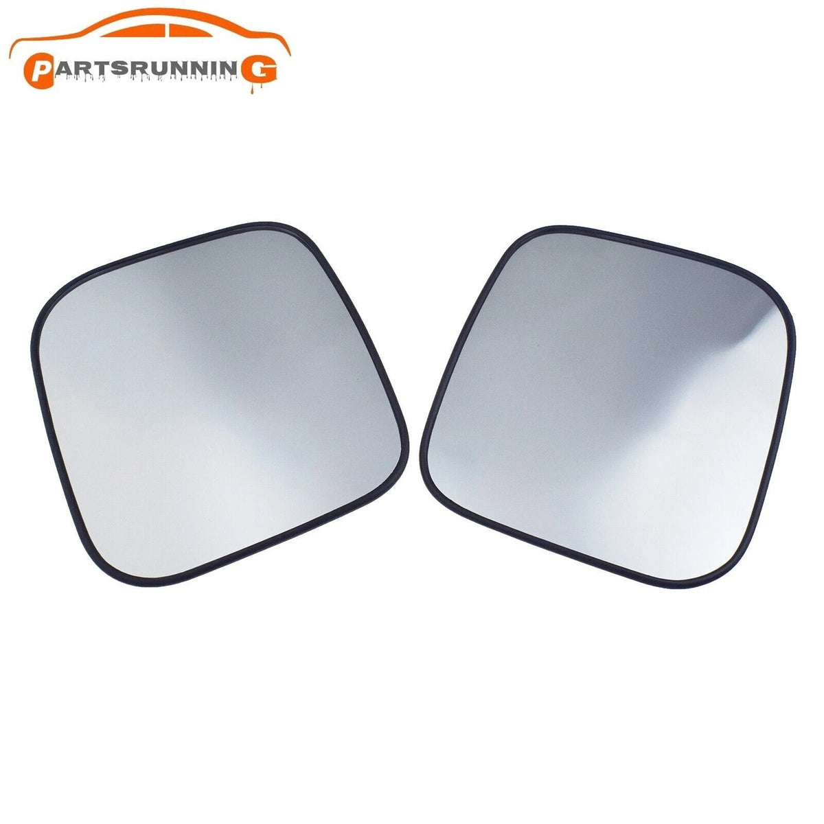 For Mitsubishi Pajero SHOGUN 2000-2006 2PCS Heated Rearview Mirror Glass LH & RH 6B93BC-57
